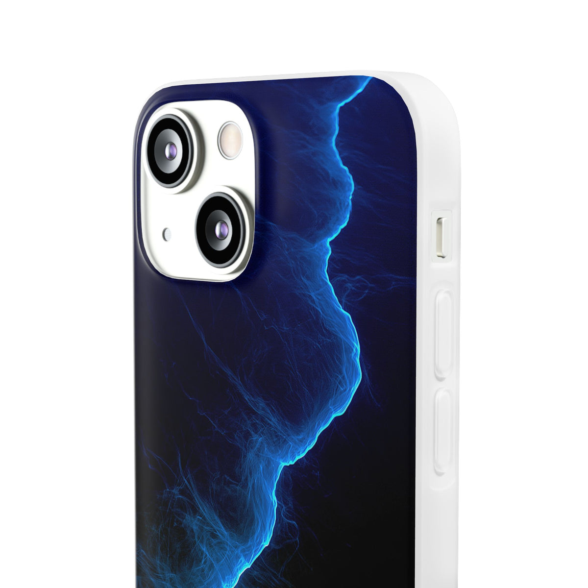 Electric Azure Drift · Lite Phone Case for iPhone · Blue