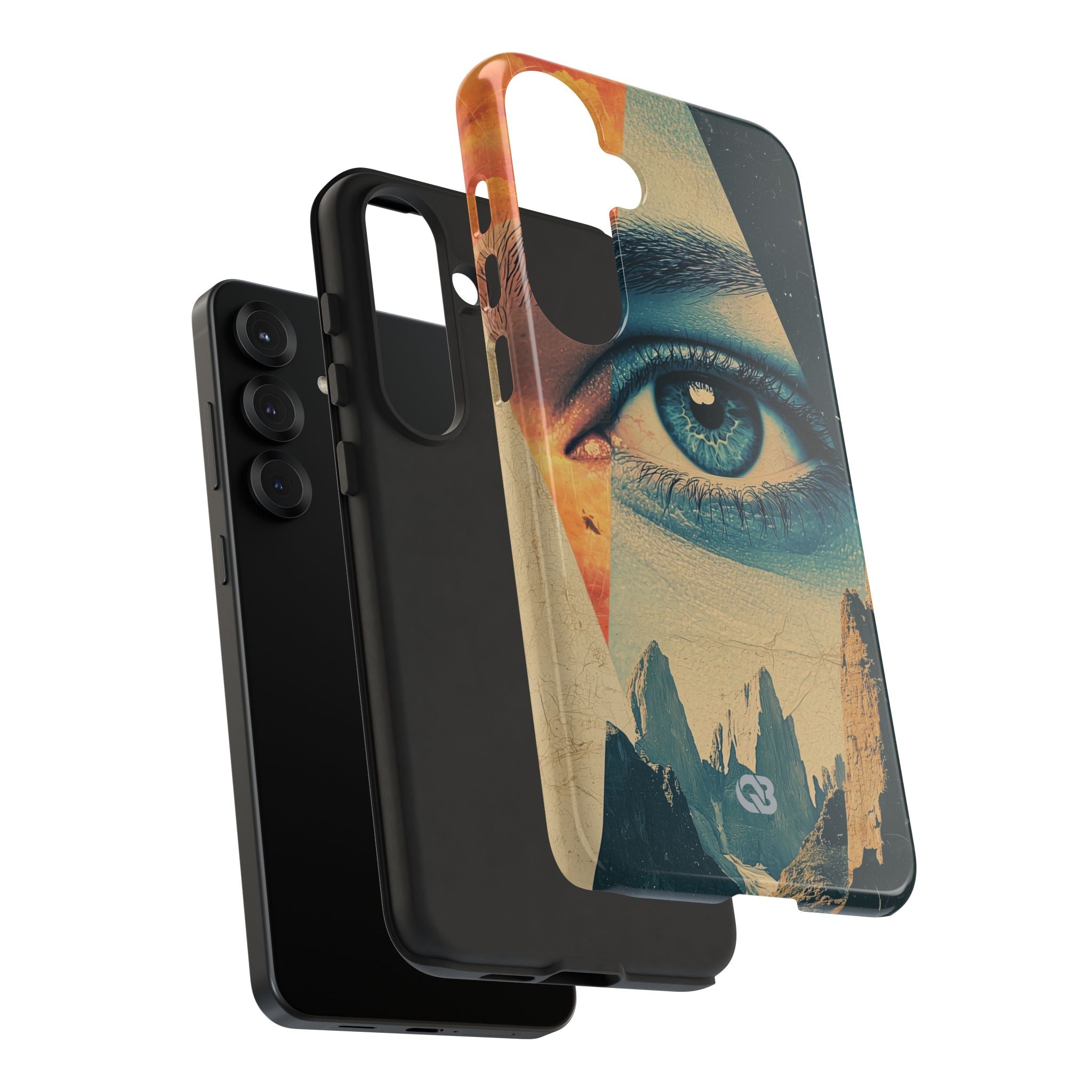 Fragmented Peak Gaze · Tough Phone Case for Samsung