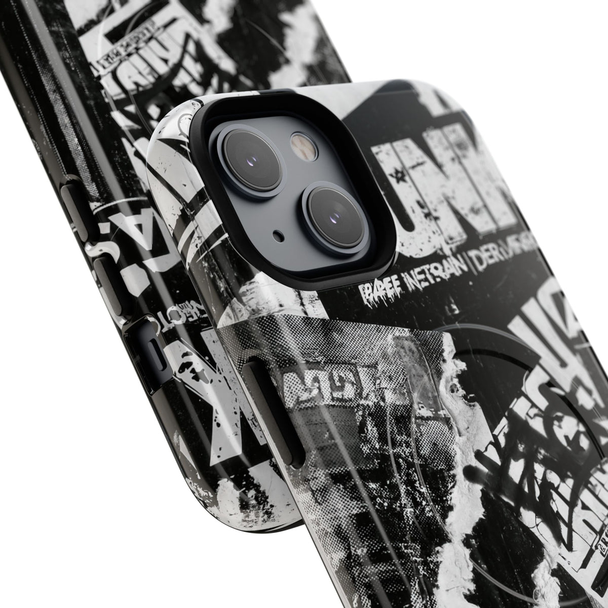 Underground Punk Collage · Tough 2.0 Magnetic Phone Case for iPhone · Black