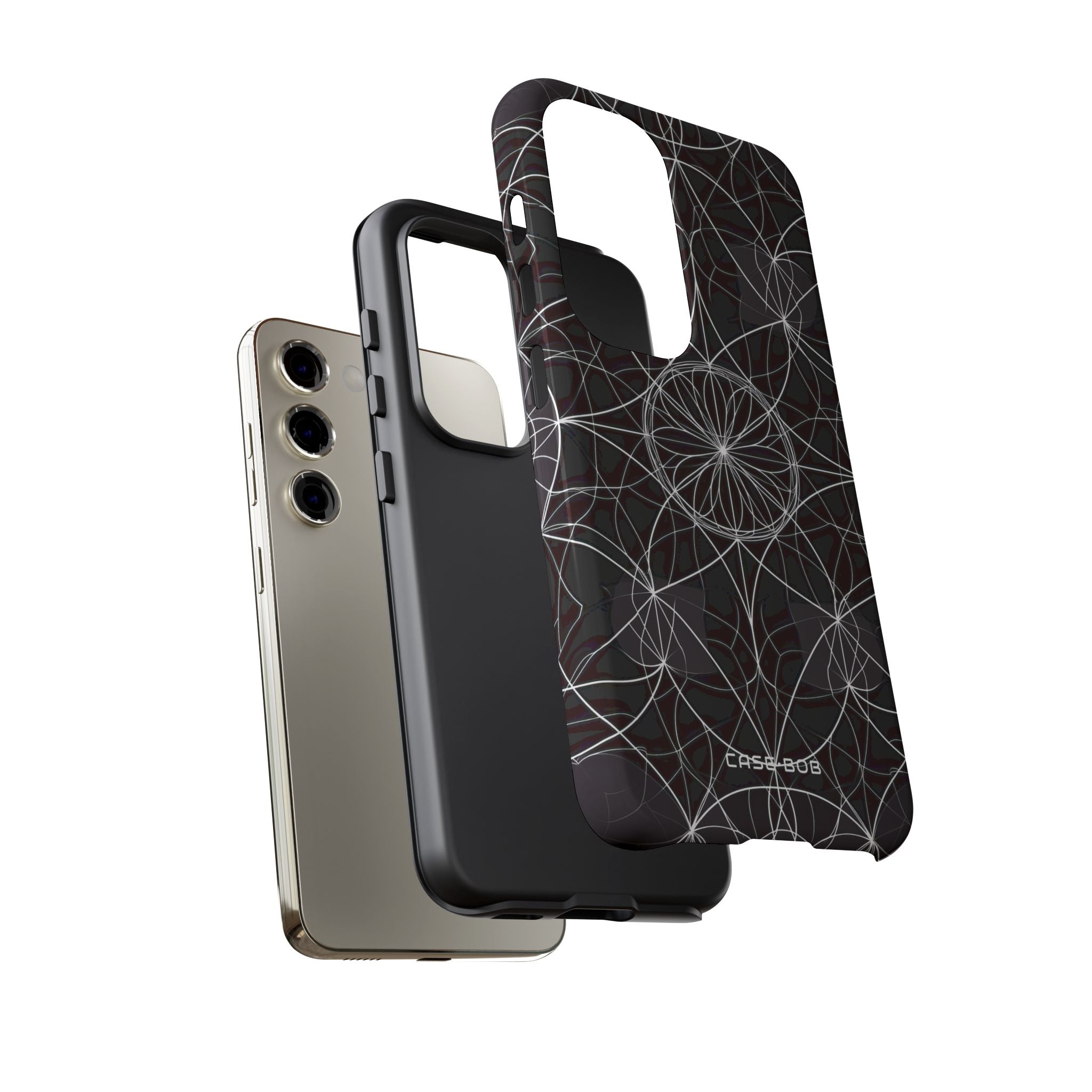 Radiant Petal Orbit Samsung S23 Case - Tough