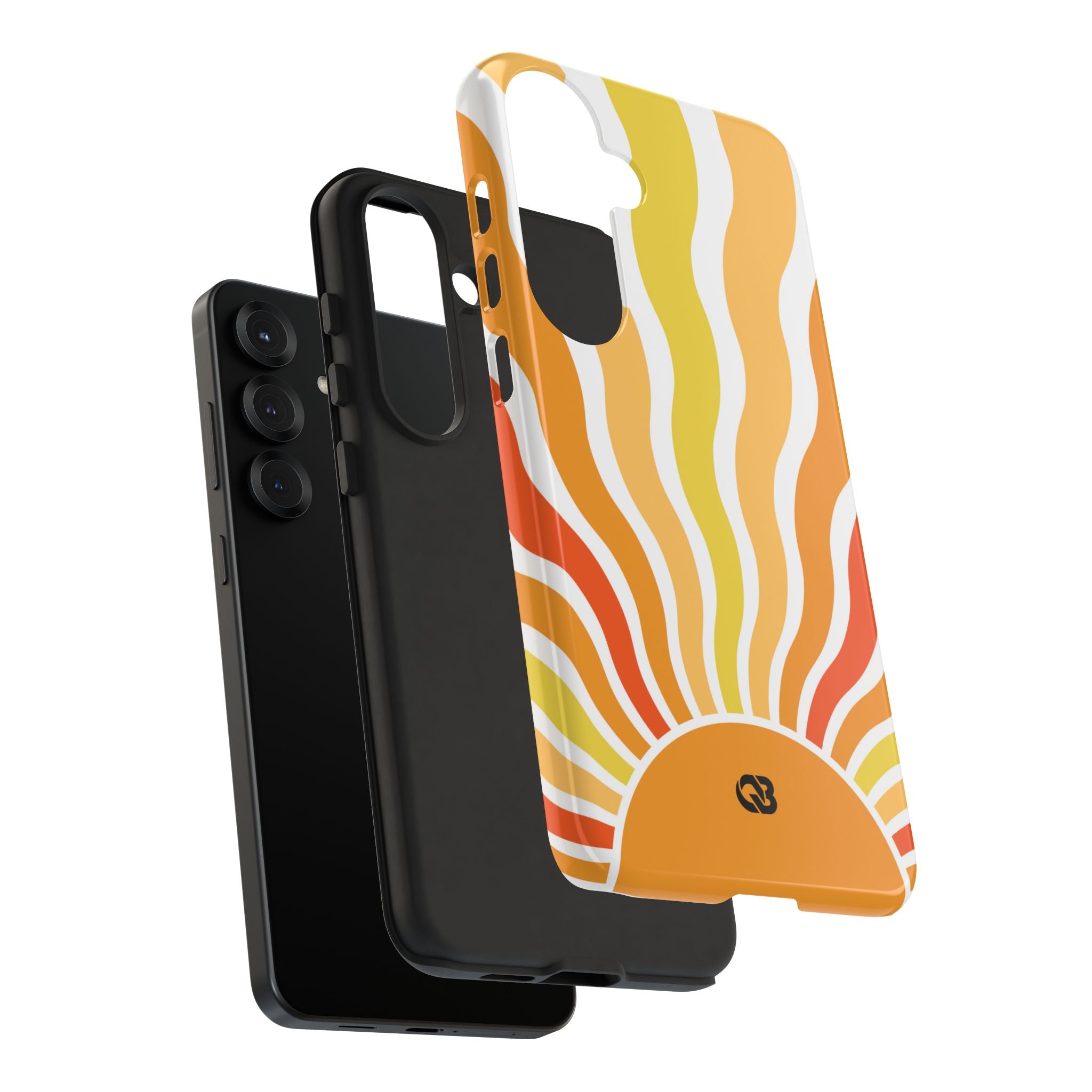 Amber Solar Waves · Tough Phone Case for Samsung