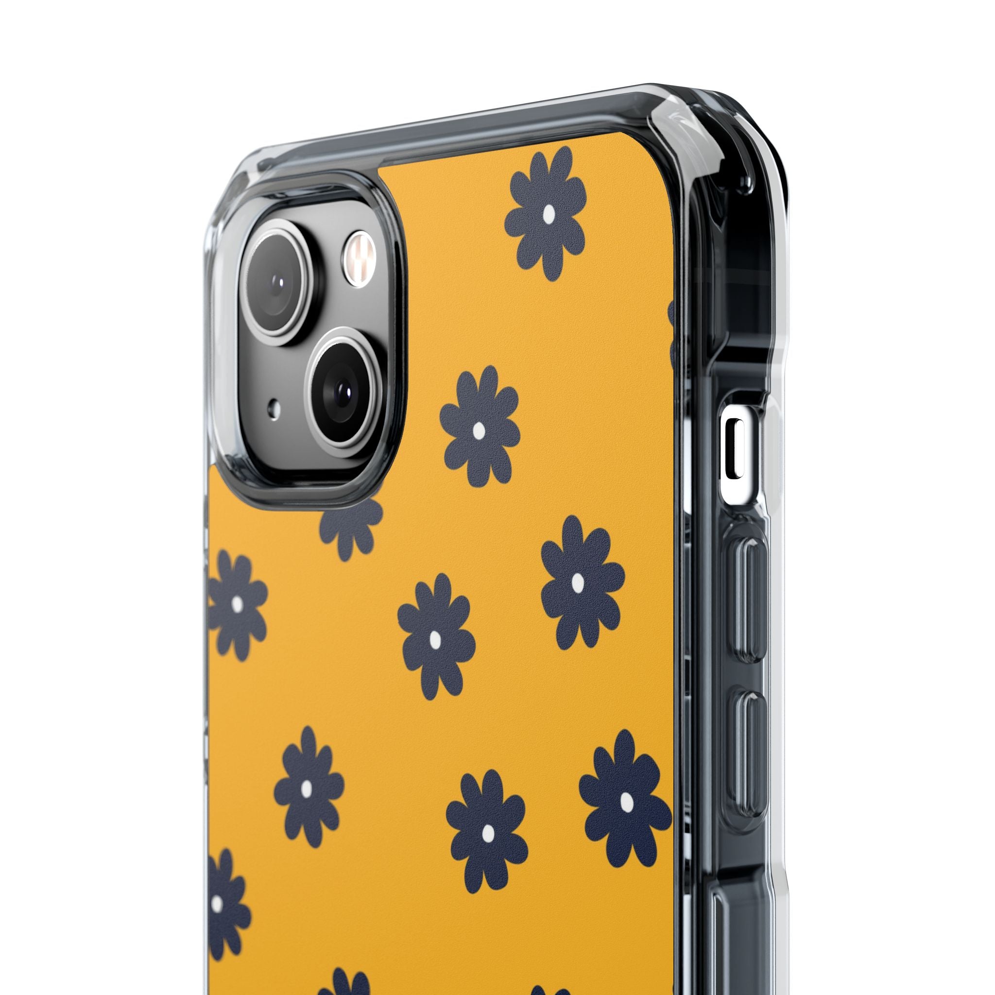 Navy Daisy Mustard · Impact Phone Case for iPhone · Magsafe