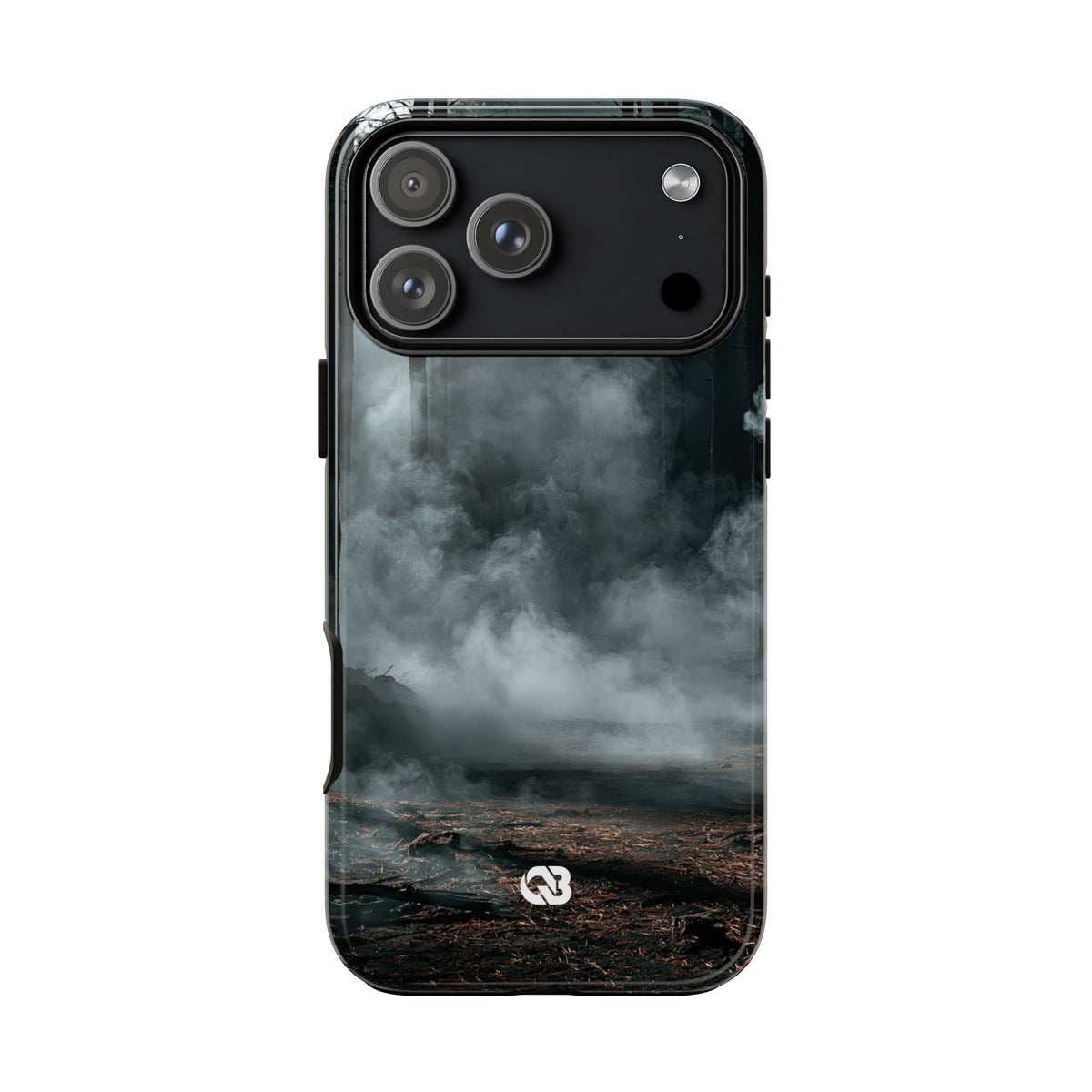Shadowed Pine Mist · Tough Phone Case for iPhone · Black