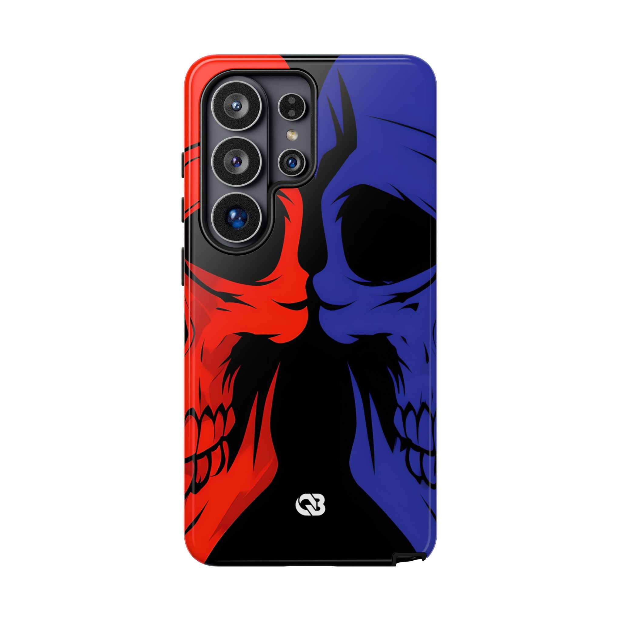 Crimson Cobalt Skulls · Tough Phone Case Samsungille