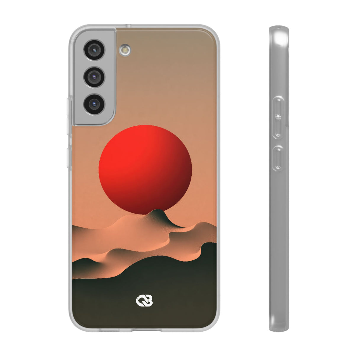 Crimson Sol Ridge · Lite Phone Case for Samsung · Red