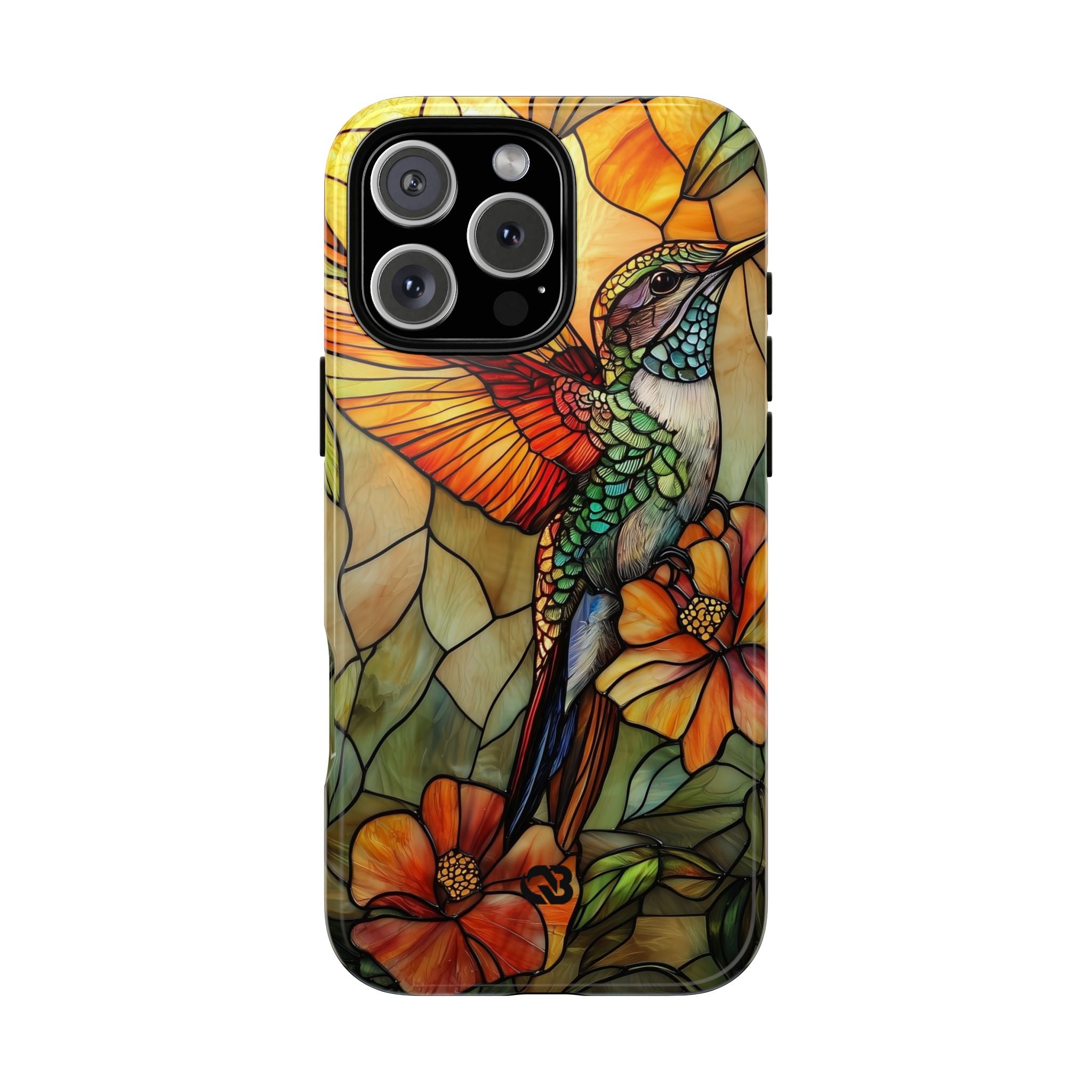 Amber Glass Hummingbird · Tough Phone Case for iPhone