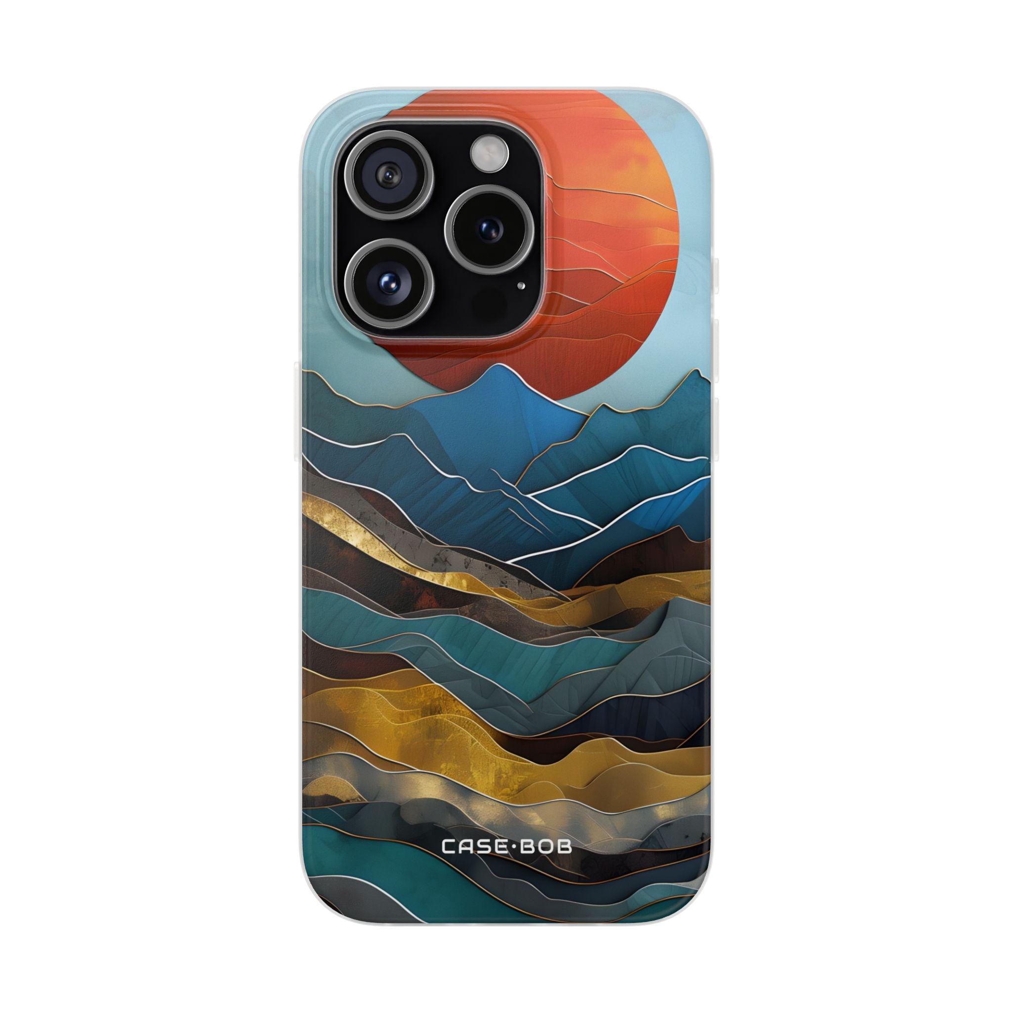 Solar Peak iPhone 15 Pro Case - Soft
