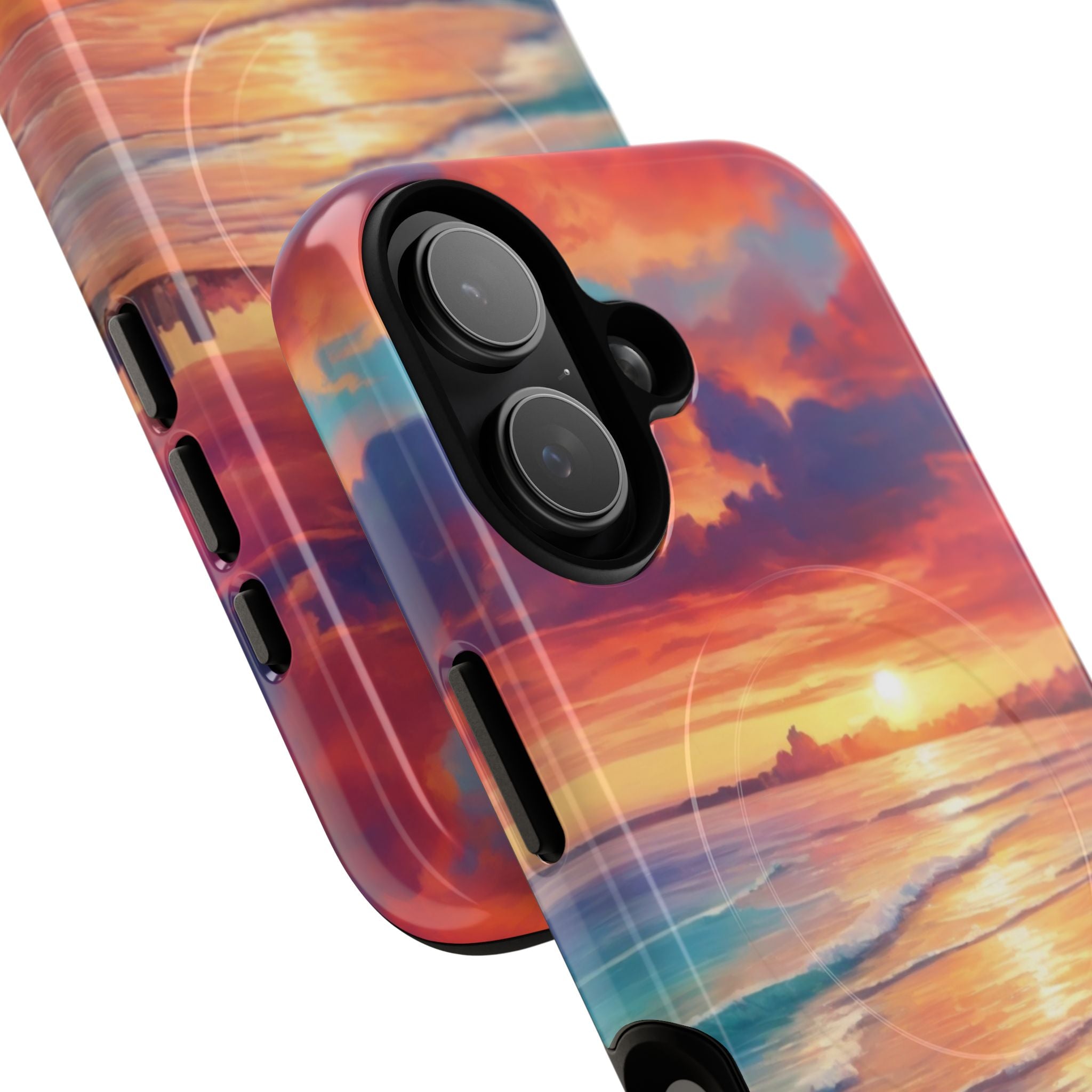 Crimson Shore Horizon · Tough+ Phone Case for iPhone · Magsafe