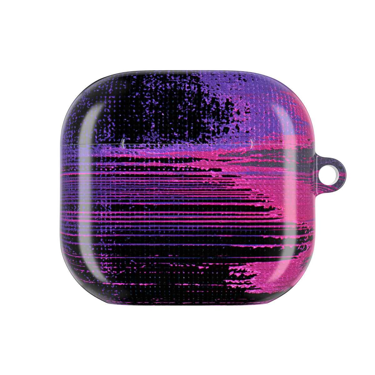Neon Signal Shift · Hard Case for AirPods & AirPods Pro · Purple