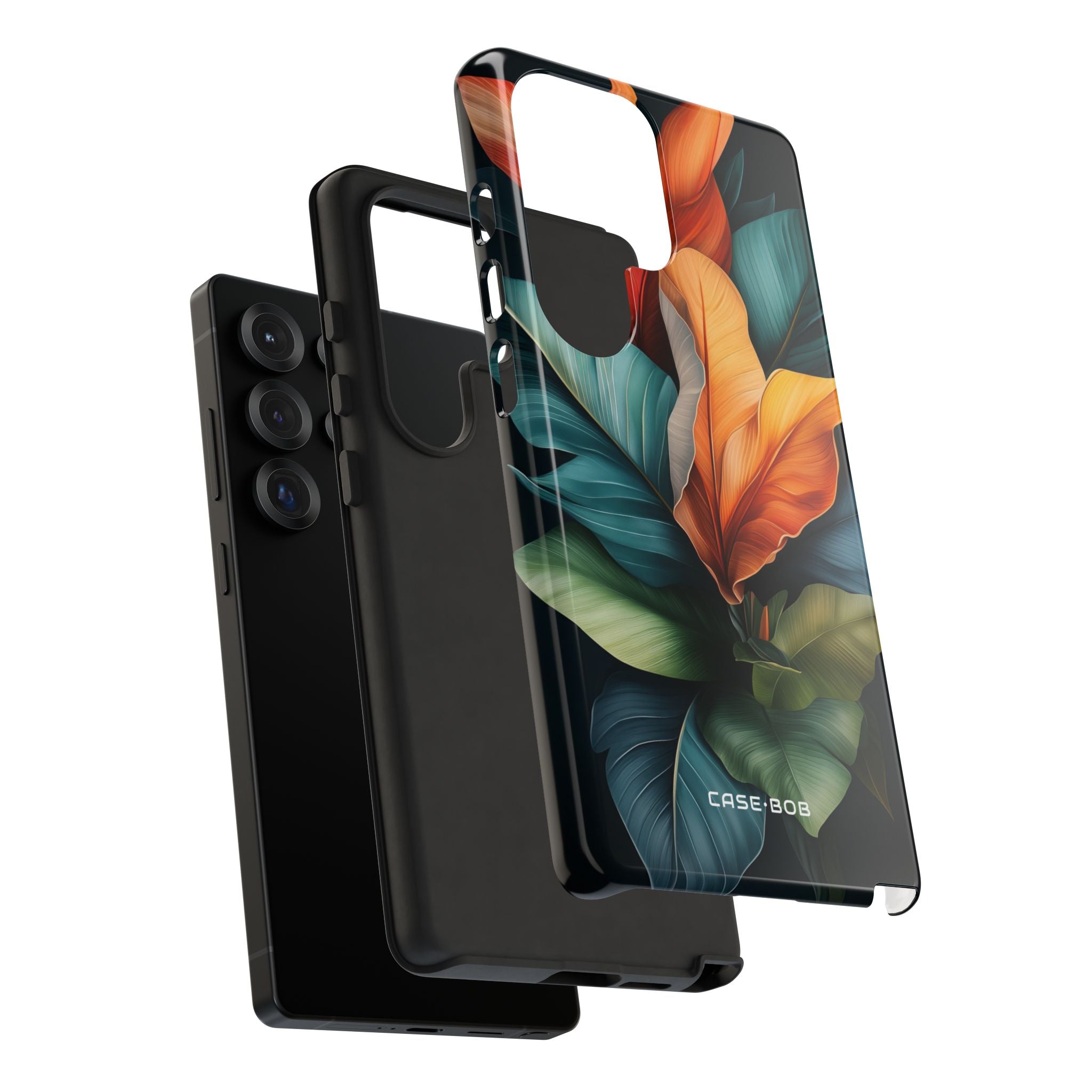 Tropischer Blattburst Samsung S25 Ultra Case - Tough