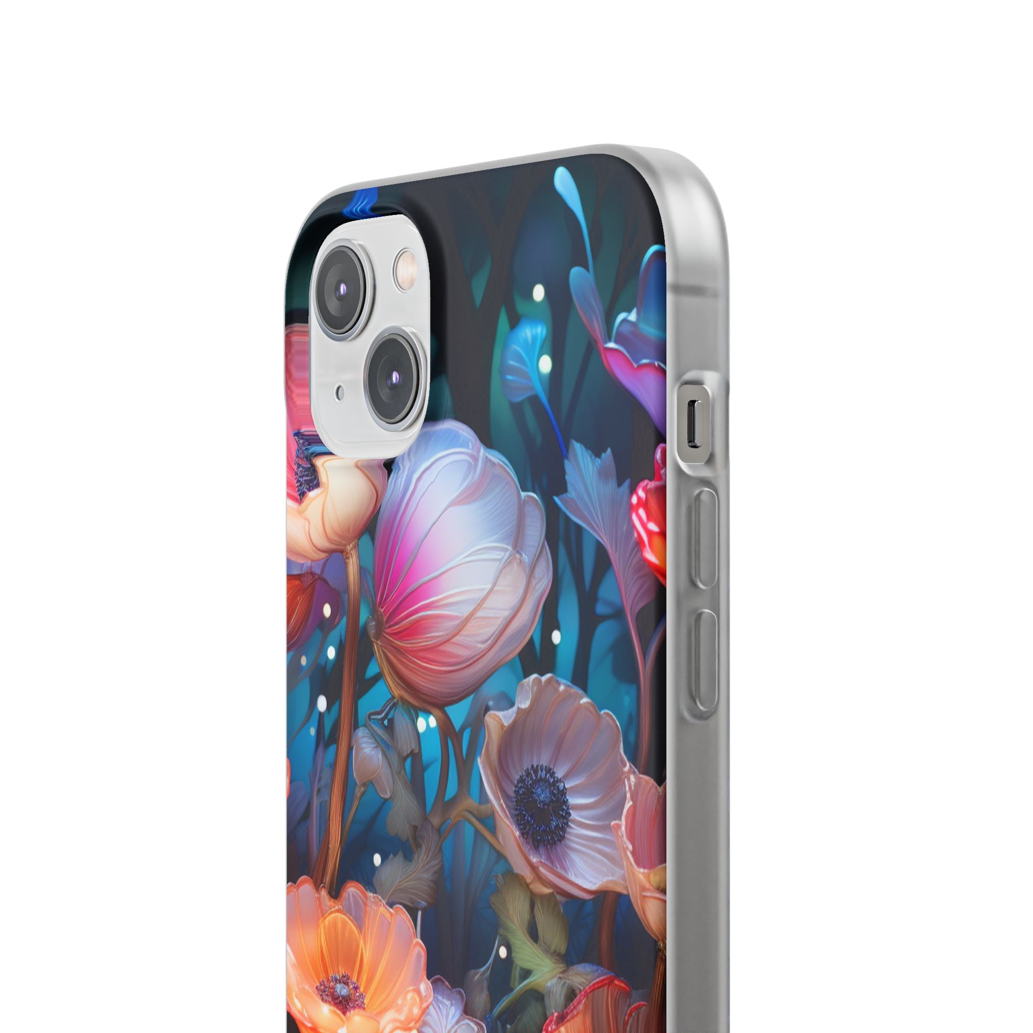 Translucent Bloom iPhone 14 Plus Case - Soft