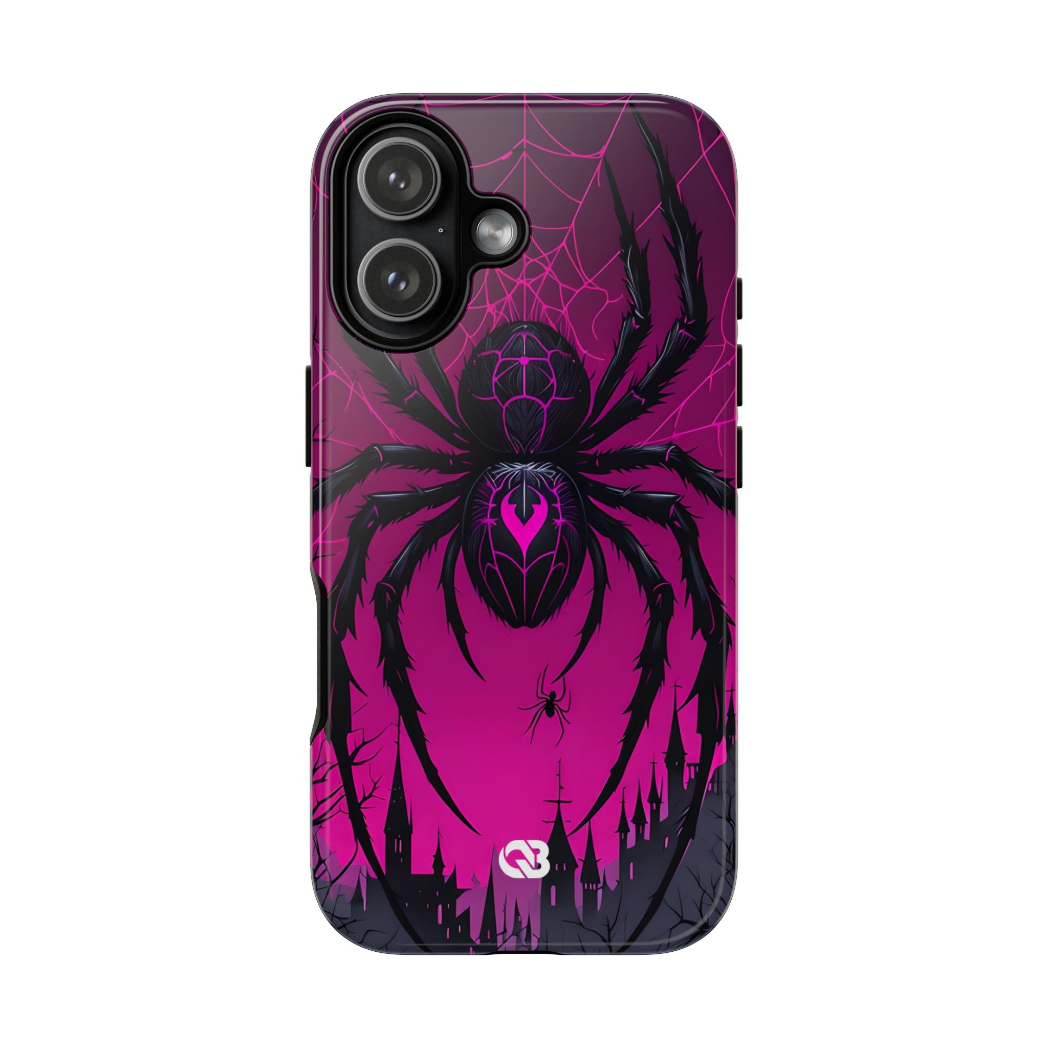 Obsidian Neon Widow · Tough Handyhülle für iPhone
