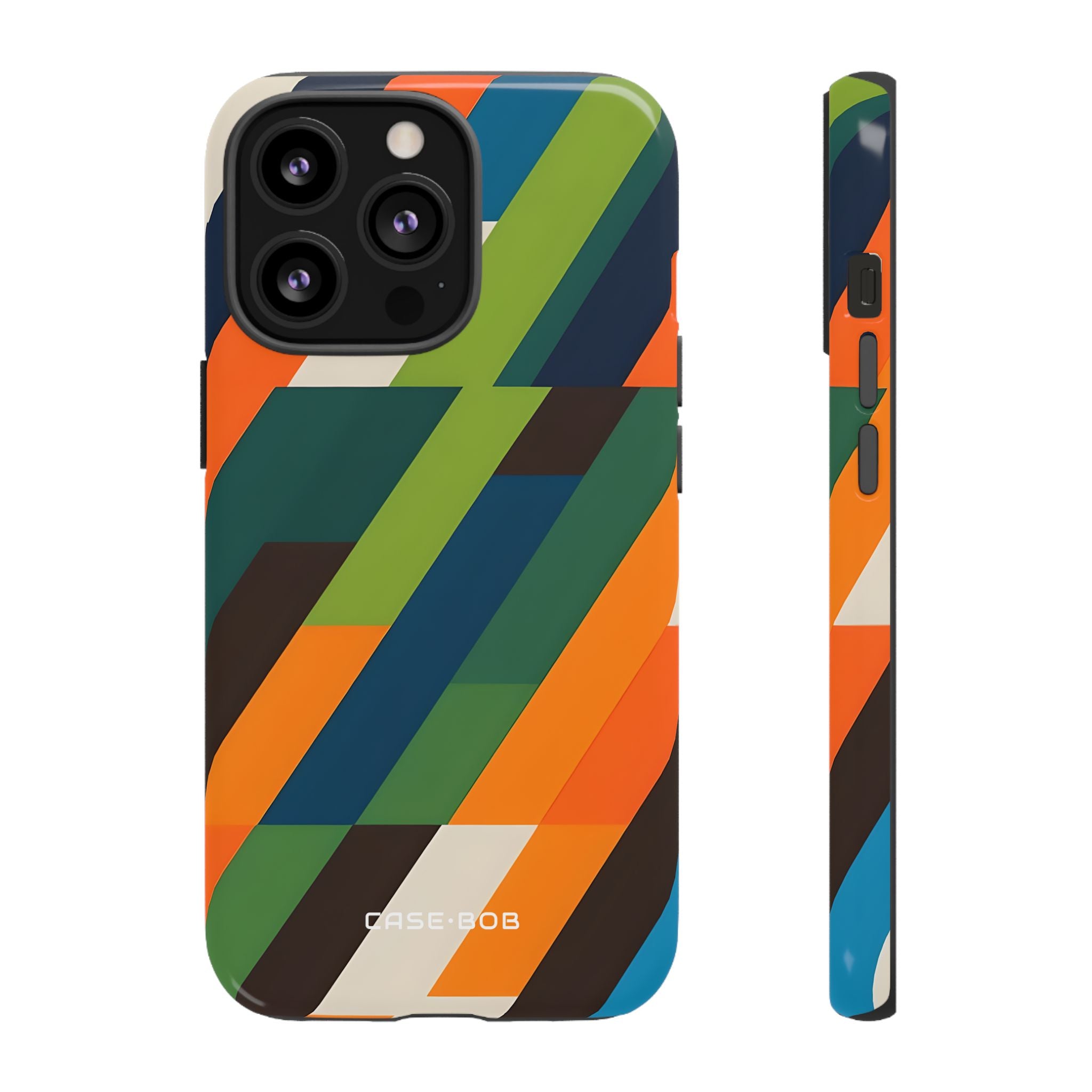 Diagonal Blaze iPhone 13 Pro Case - Tough