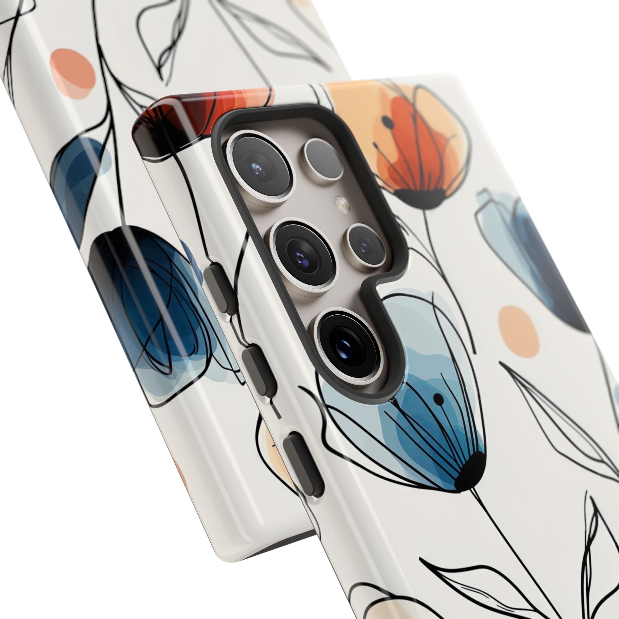 Ink Watercolor Tulips · Tough