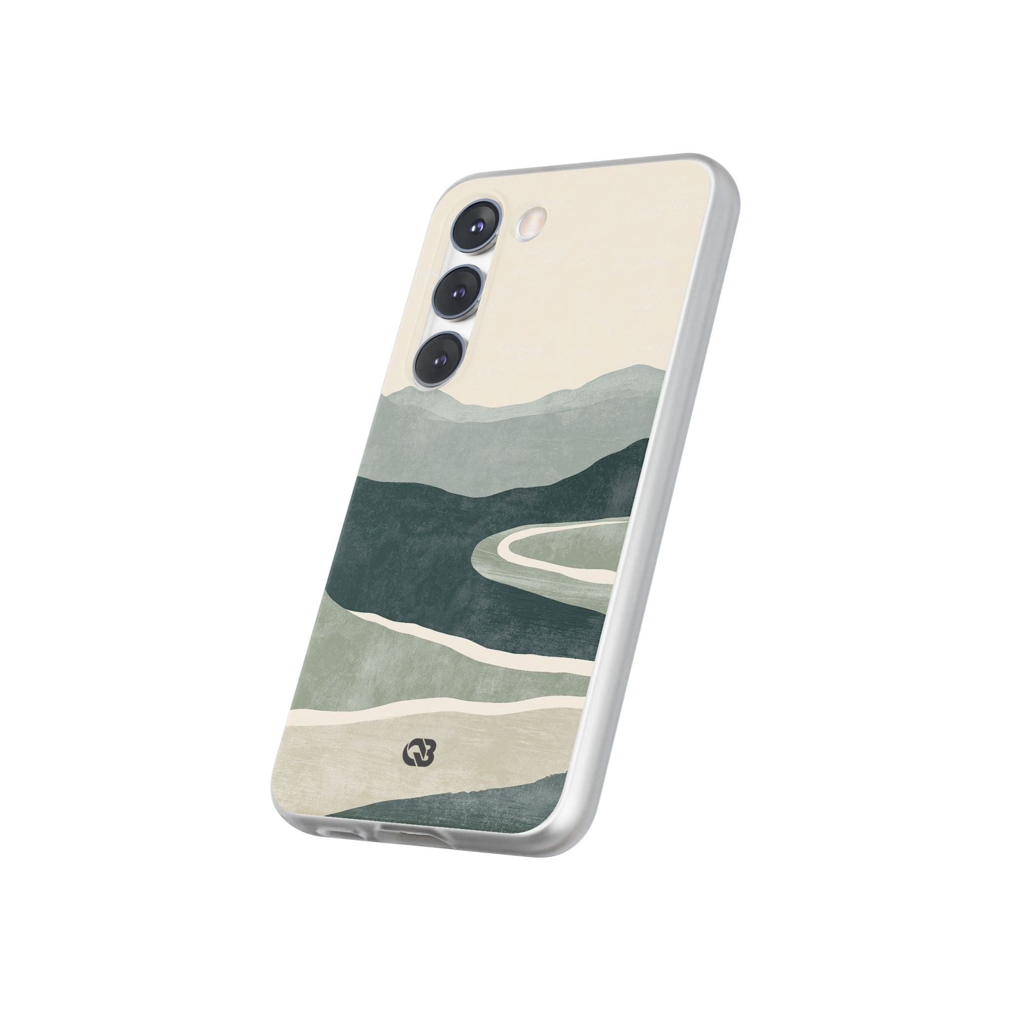Green Lite Phone Case for Samsung - Misty Sage Valley