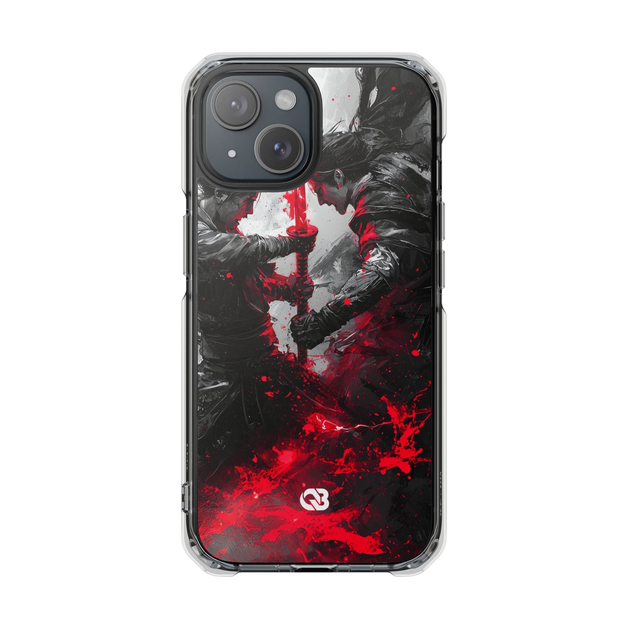 Shattered Crimson Duel · Impact Phone Case for iPhone · Magsafe