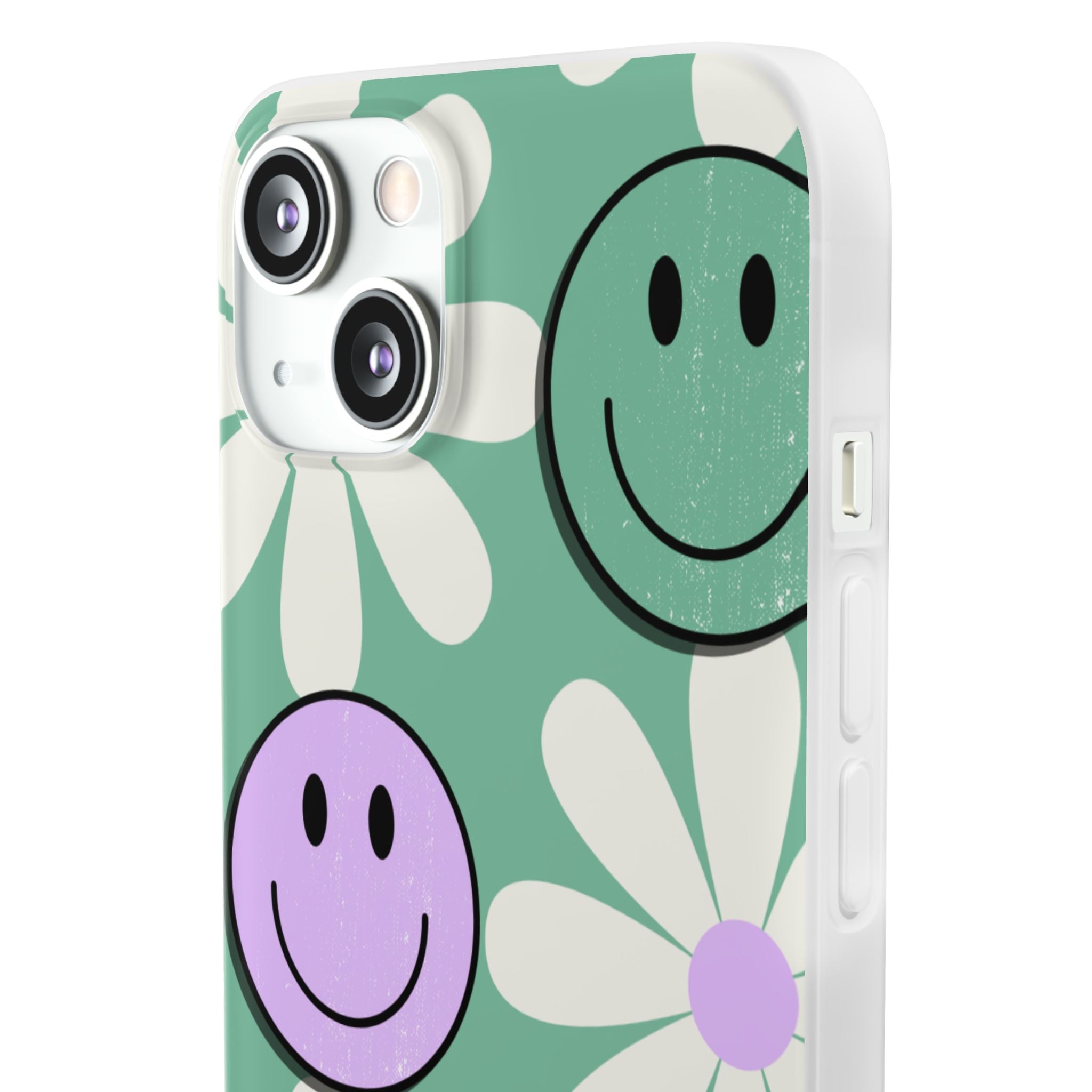 Smiley Daisy Glow iPhone 13 - Soft