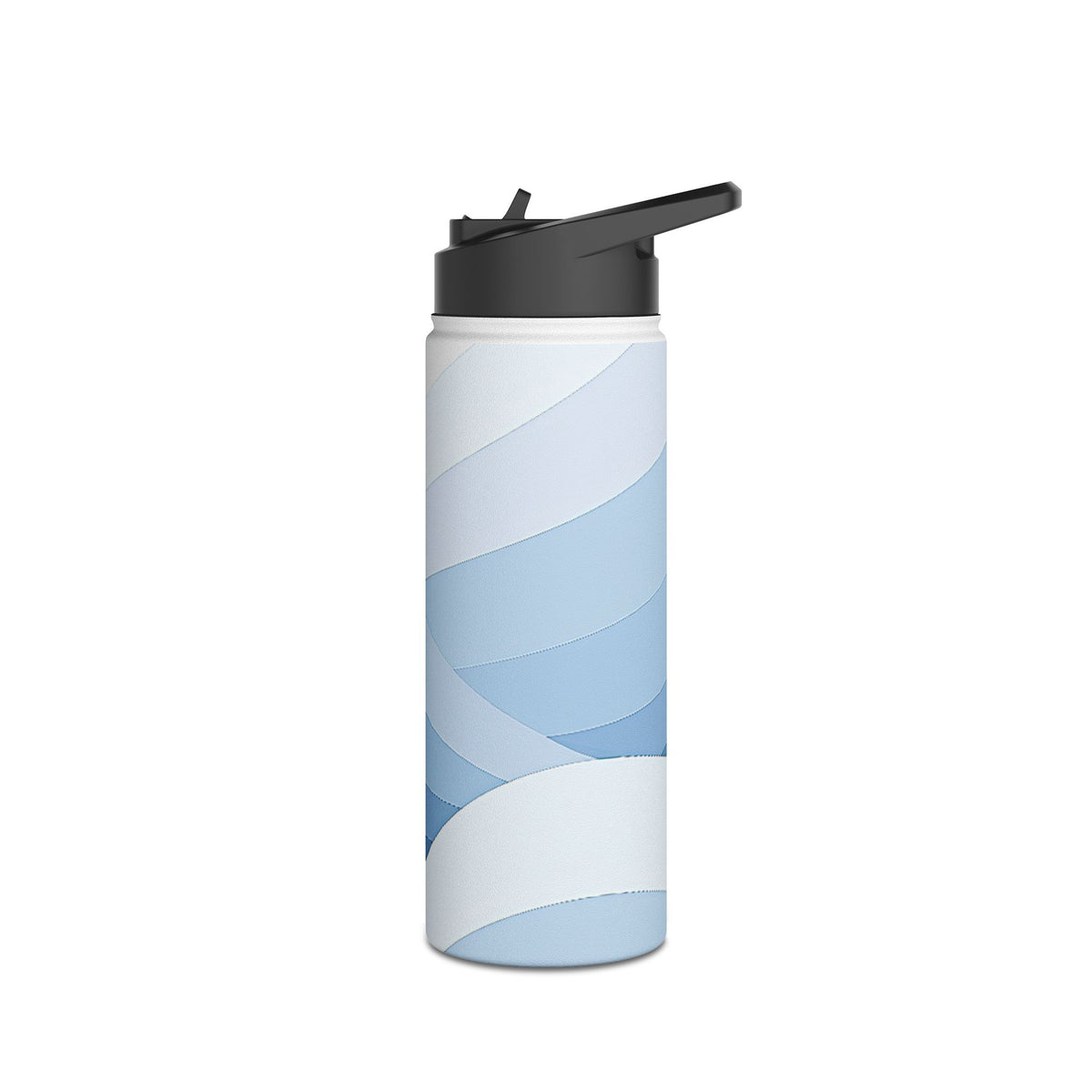 Glacial Contour · Insulated Water Bottle · Blue