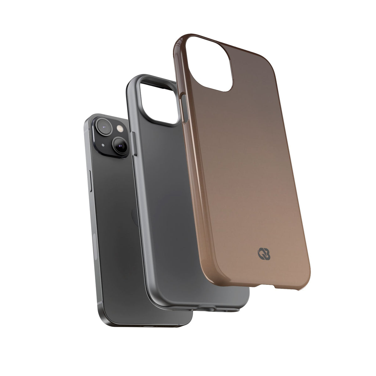 Umber Fade · Tough Phone Case for iPhone · Brown