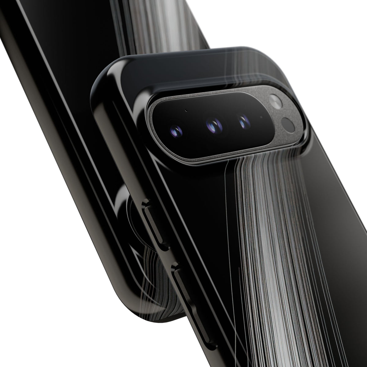 Black Tough Phone Case for Google Pixel - Linear Velocity Beam
