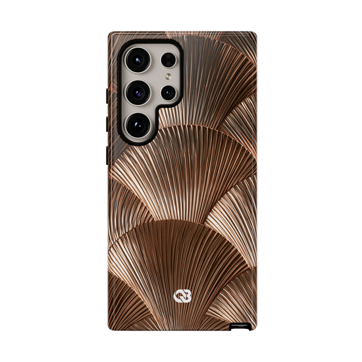 Rose Gilded Fan · Tough Phone Case for Samsung · Gold