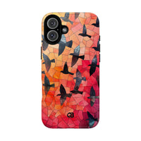 Ember-Mosaikflügel · Tough+ Case · MagSafe