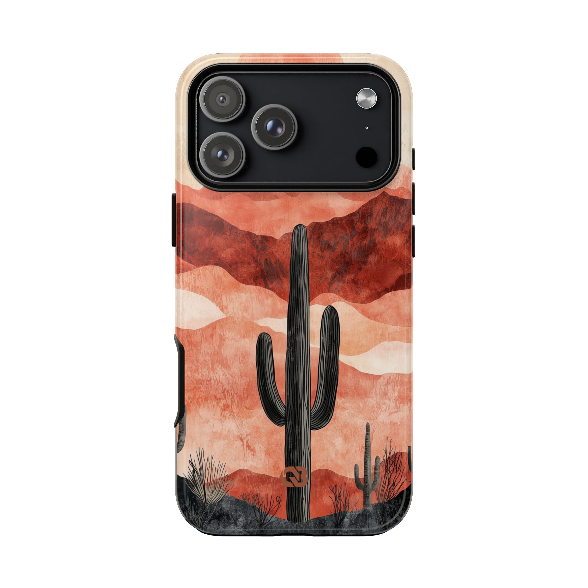 Terracotta Desert Sun · Tough Phone Case for iPhone