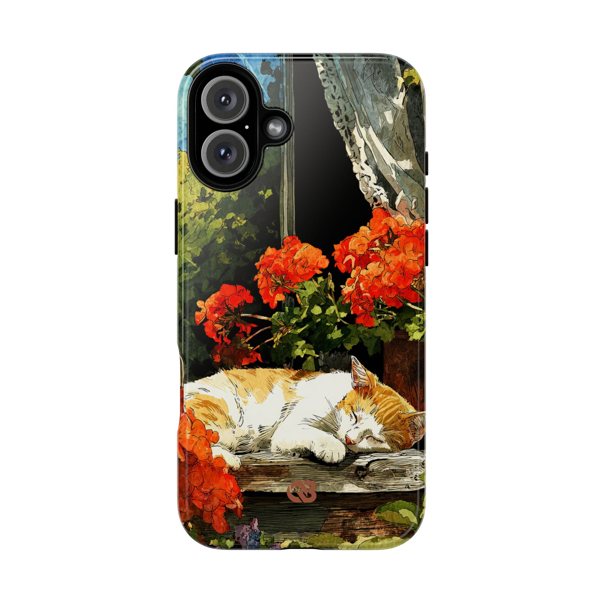 Sleeping Ginger Bloom · Tough Phone Case for iPhone