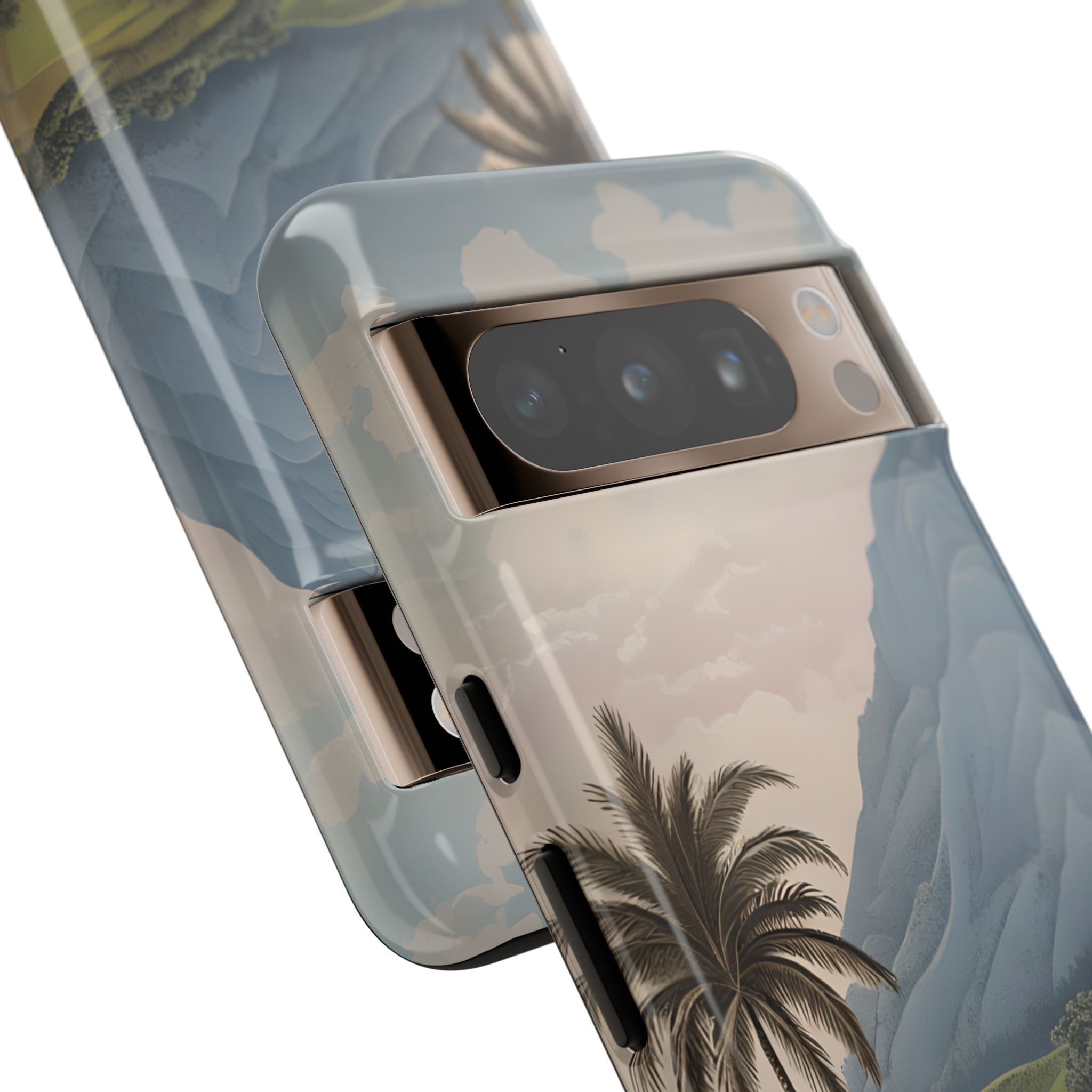 Azure Mountain Vista · Tough Phone Case for Google Pixel