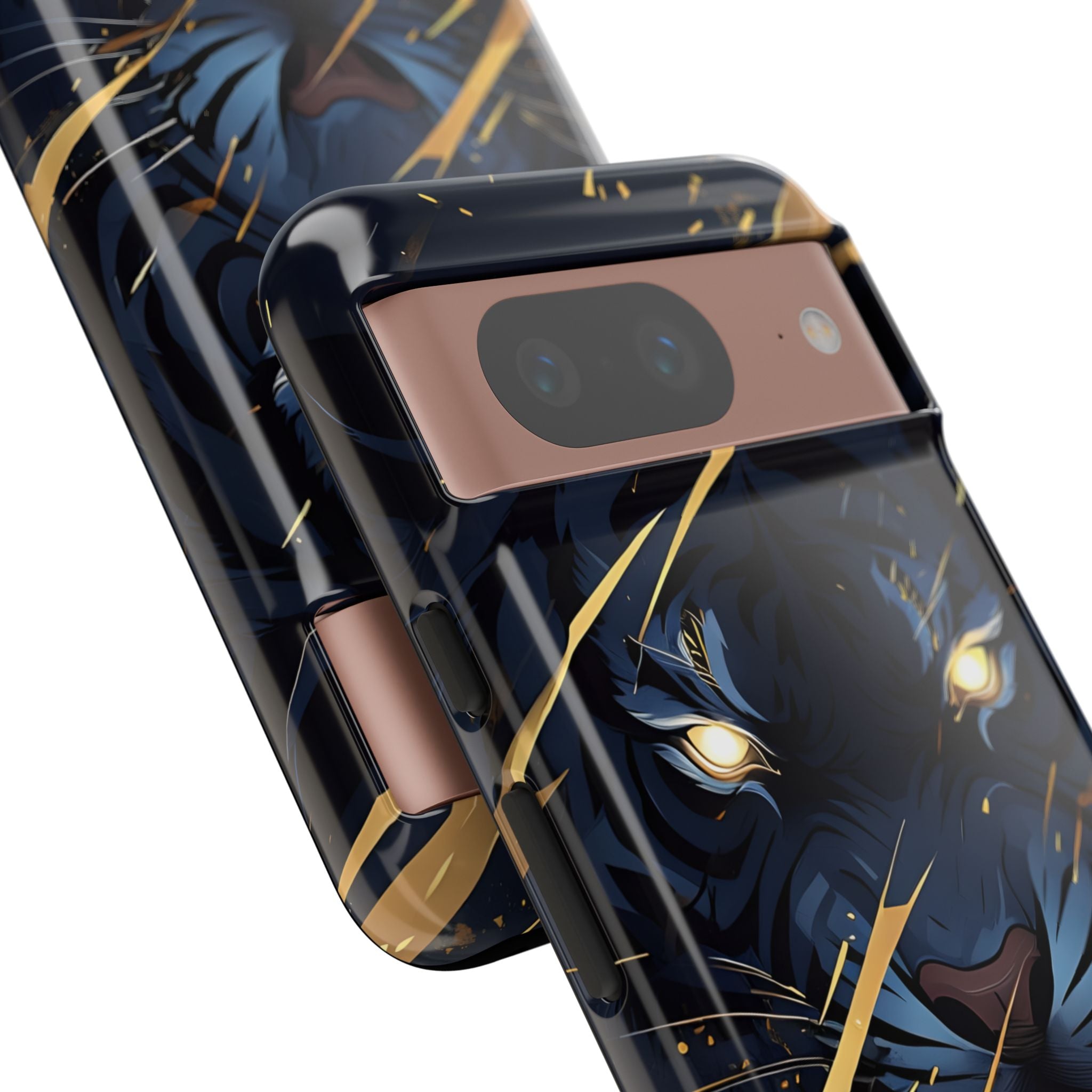 Obsidian Gold Predator · Tough Phone Case for Google Pixel
