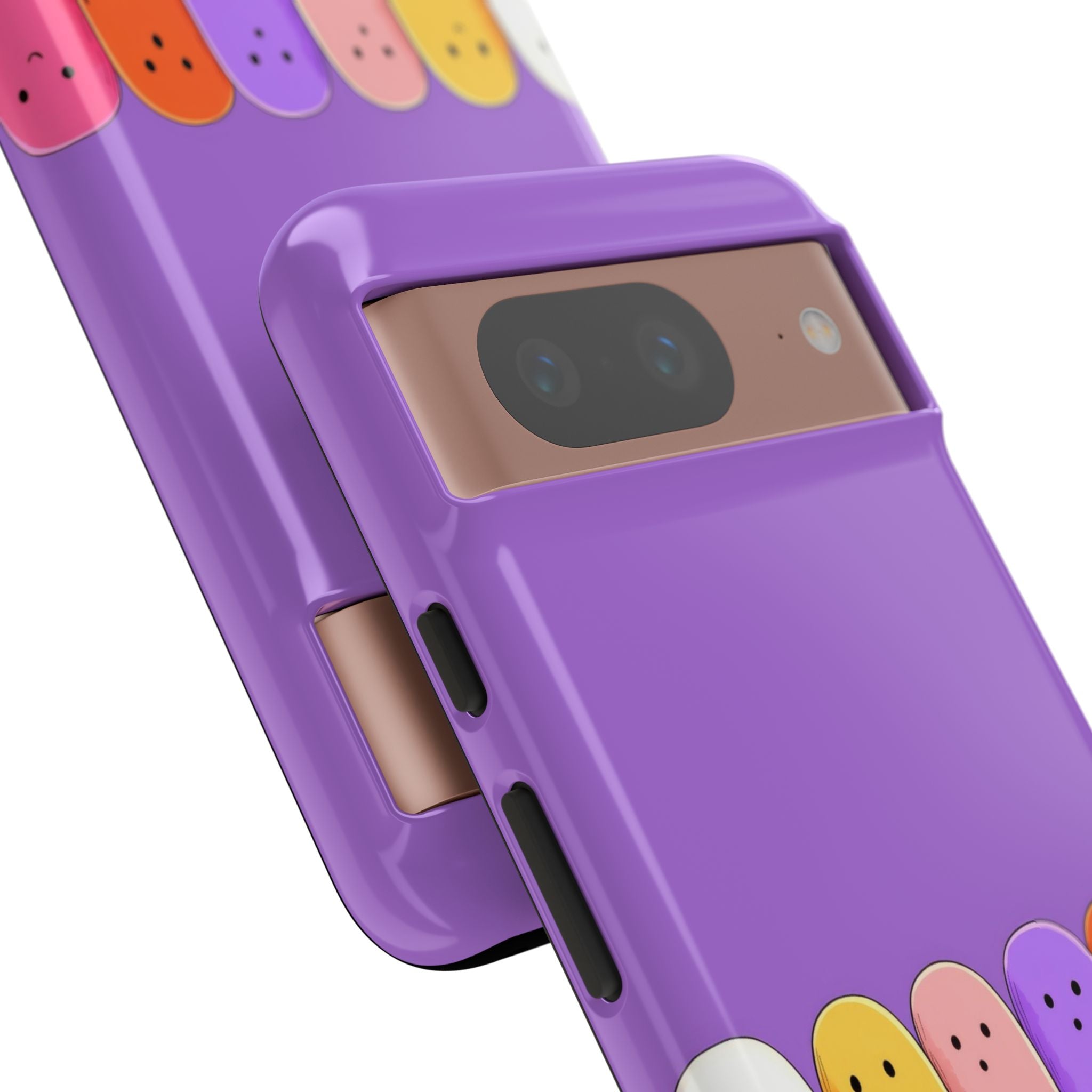 Colorful Ghosts Google Pixel 8 Case - Tough