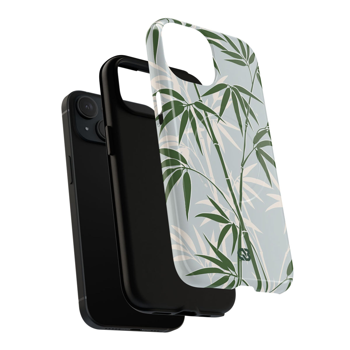 Serene Bamboo · Tough 2.0 Magnetic Phone Case for iPhone · Green