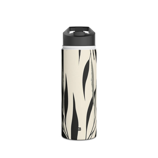 Linear Willow Study · Insulated Water Bottle · Beige