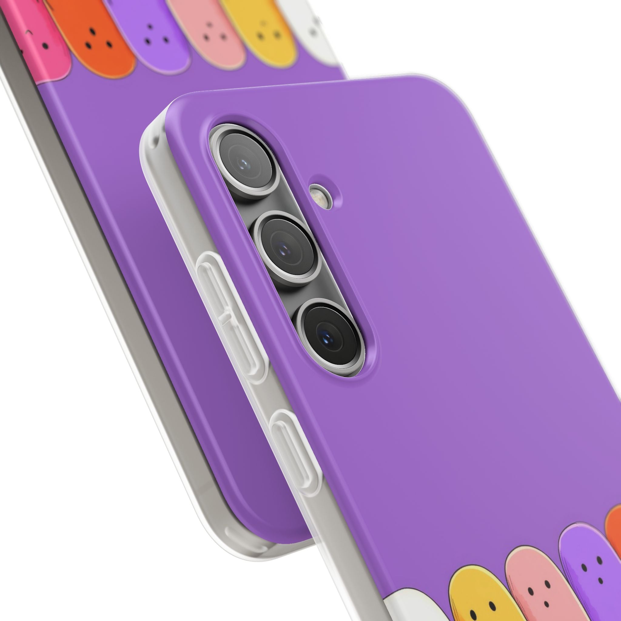 Colorful Ghosts Samsung S24 Plus Case - Soft