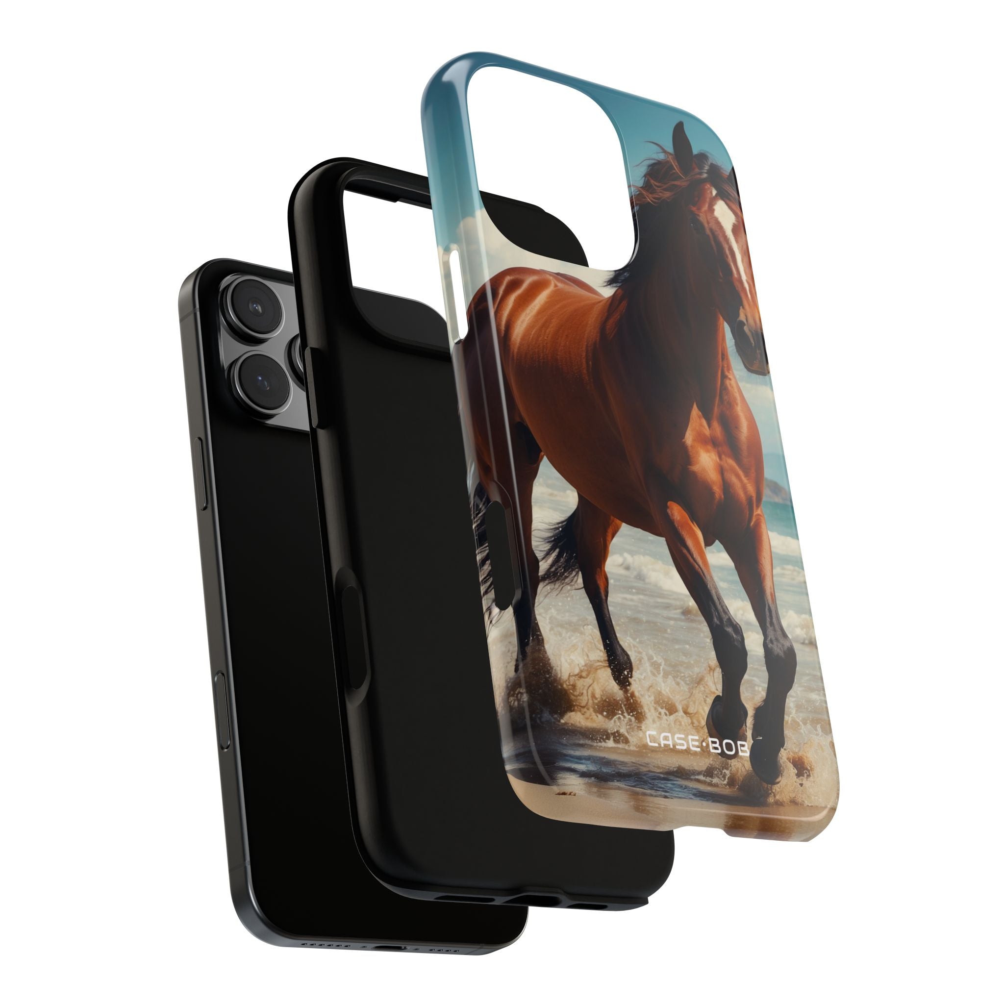 Blazing Horse iPhone 16 Pro Max Skal - Tough