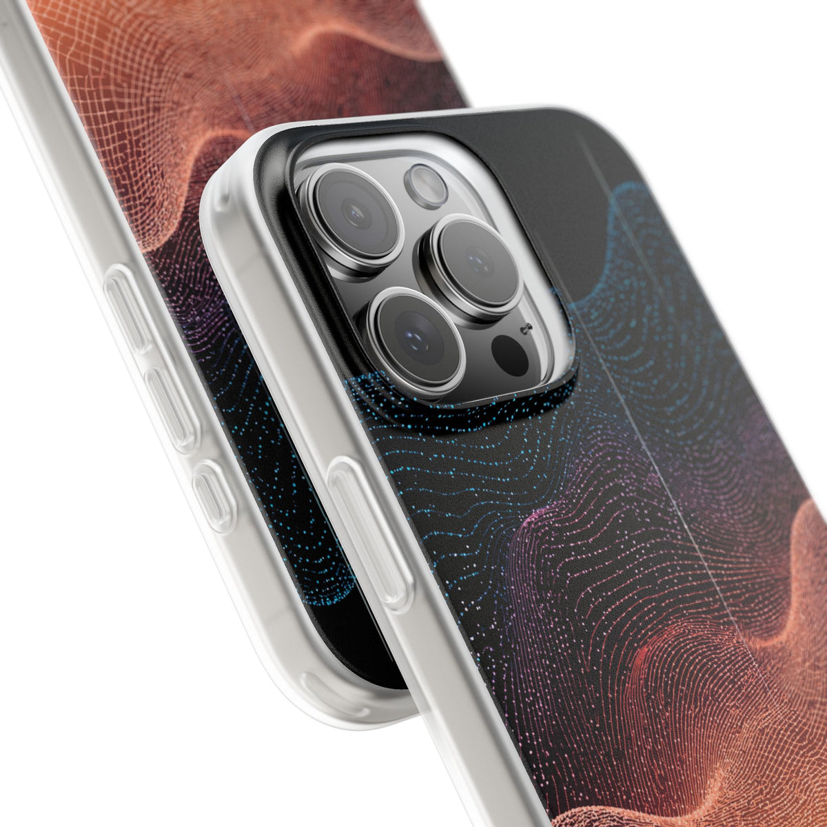 Spectral Elevation · Lite Phone Case for iPhone · Orange