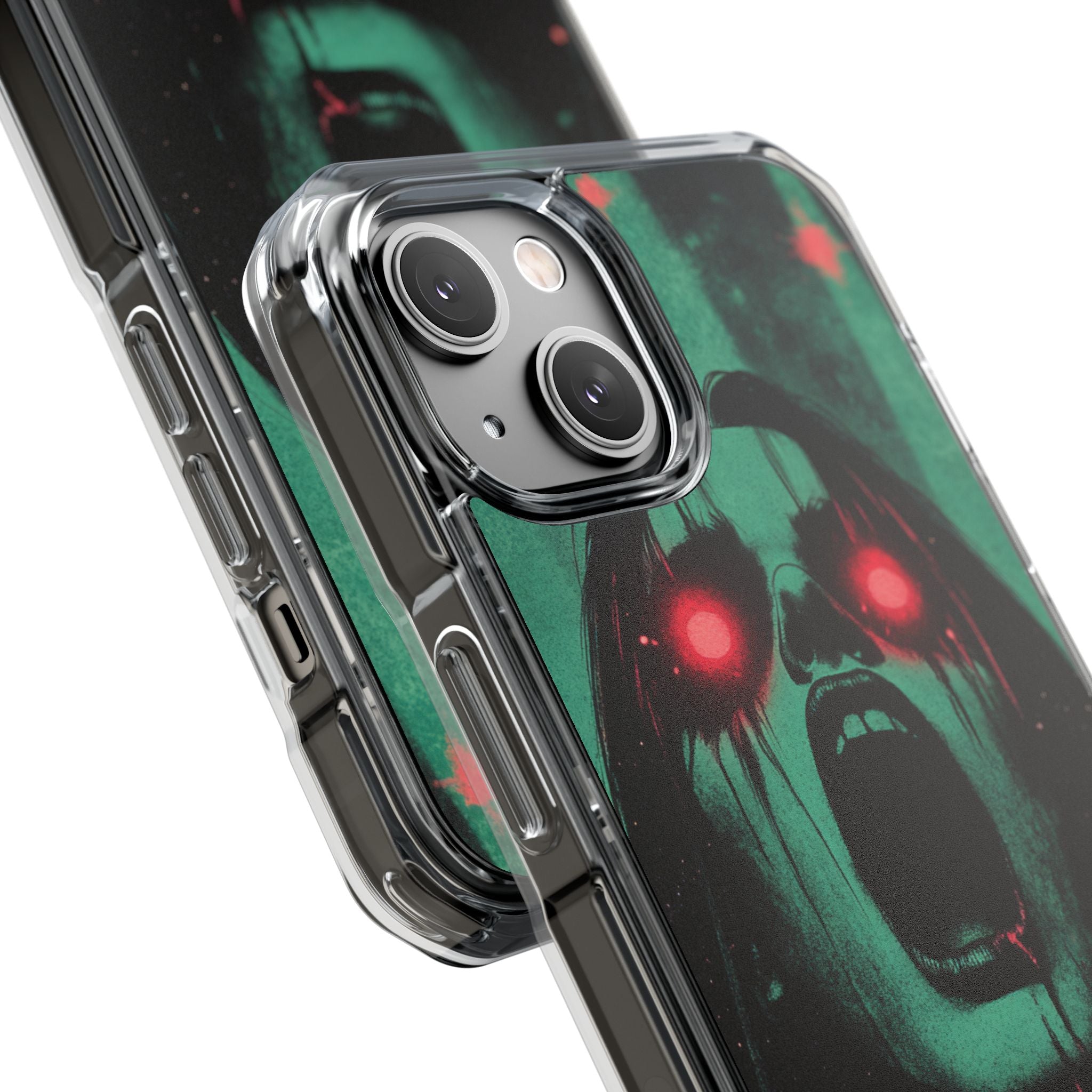 Crimson Emerald Scream · Impact Phone Case for iPhone · Magsafe