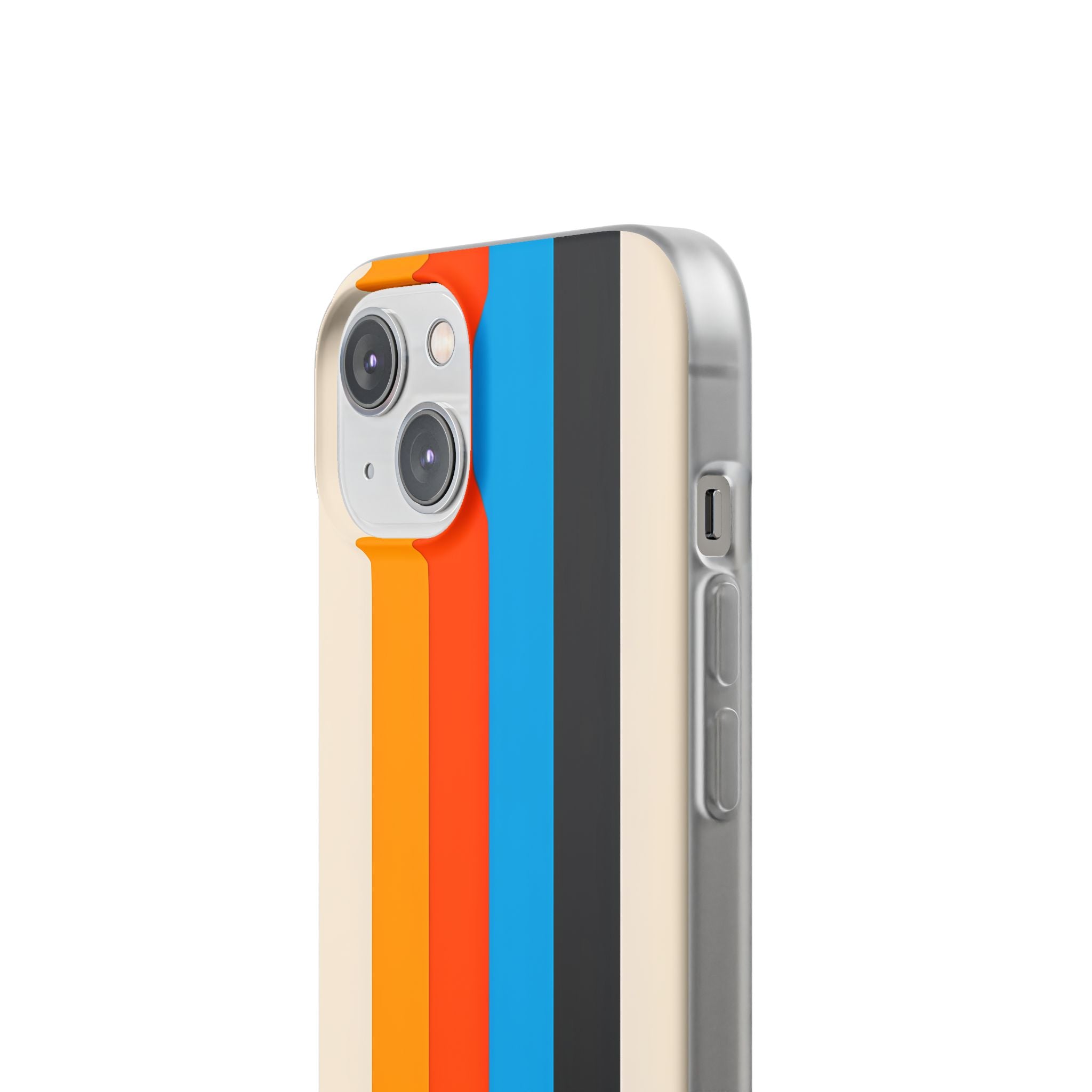 Vivid Stripe Harmony iPhone 14 Case - Soft