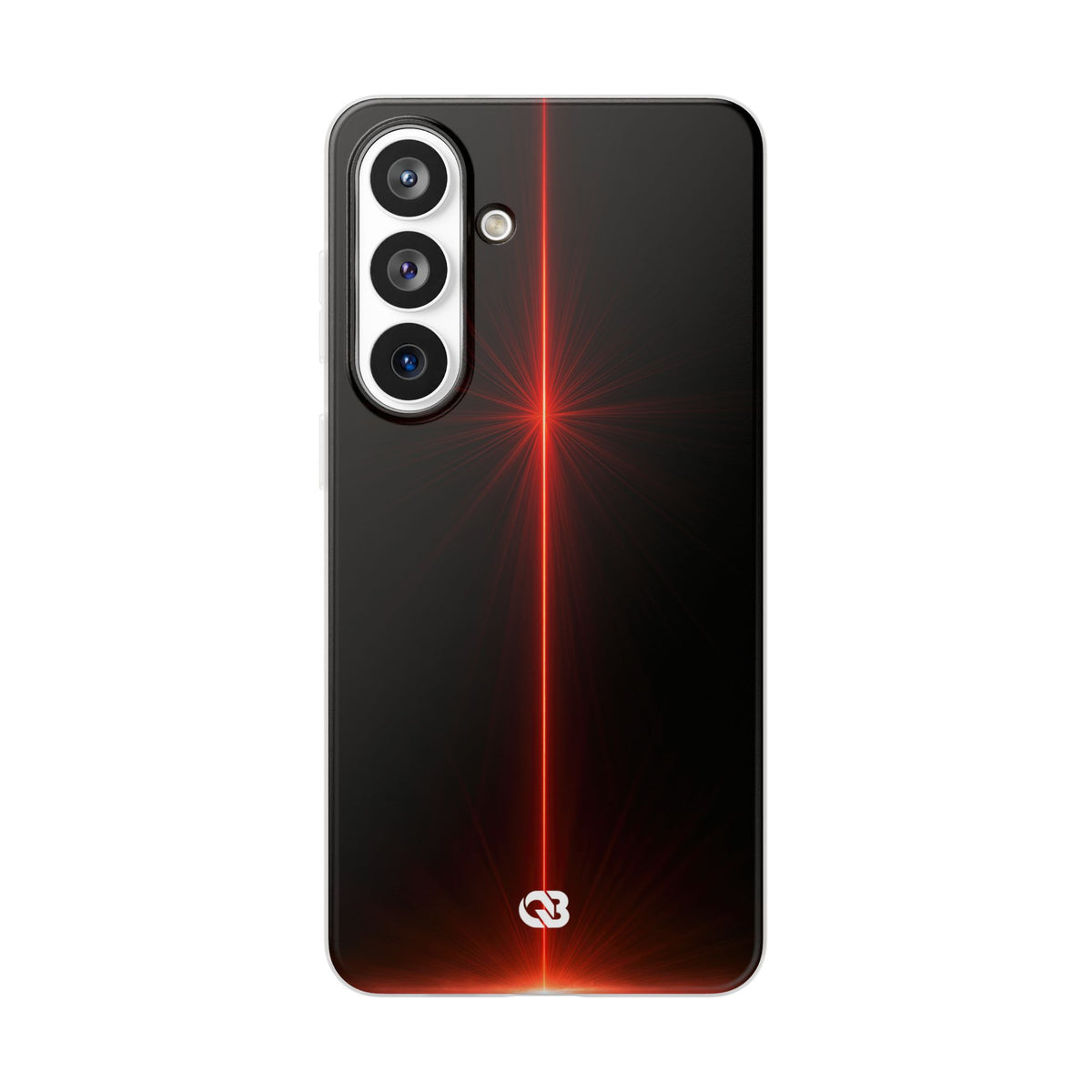 Red Lite Phone Case for Samsung - Crimson Flare Vector