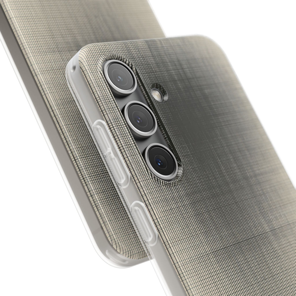 Beige Lite Phone Case for Samsung - Carbon Screen Grid