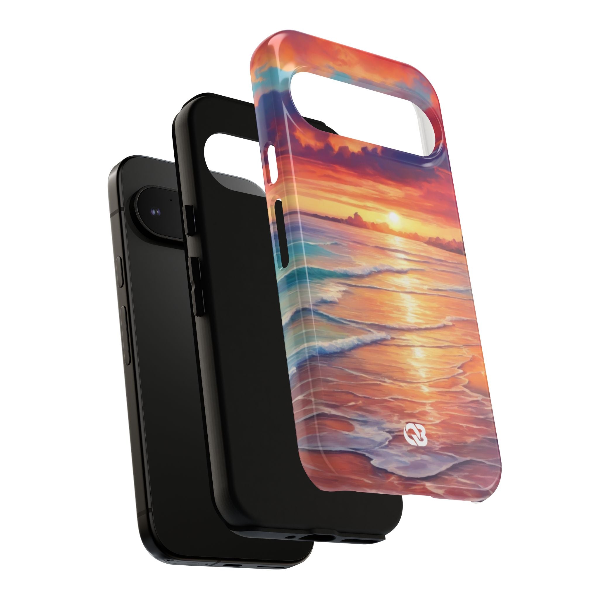 Crimson Shore Horizon · Tough Phone Case for Google Pixel