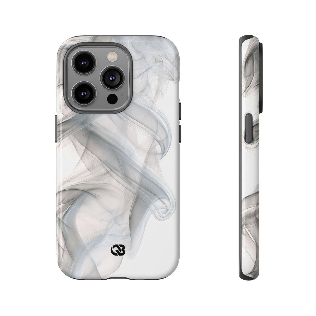 Vapor Noir · Tough Phone Case for iPhone · White