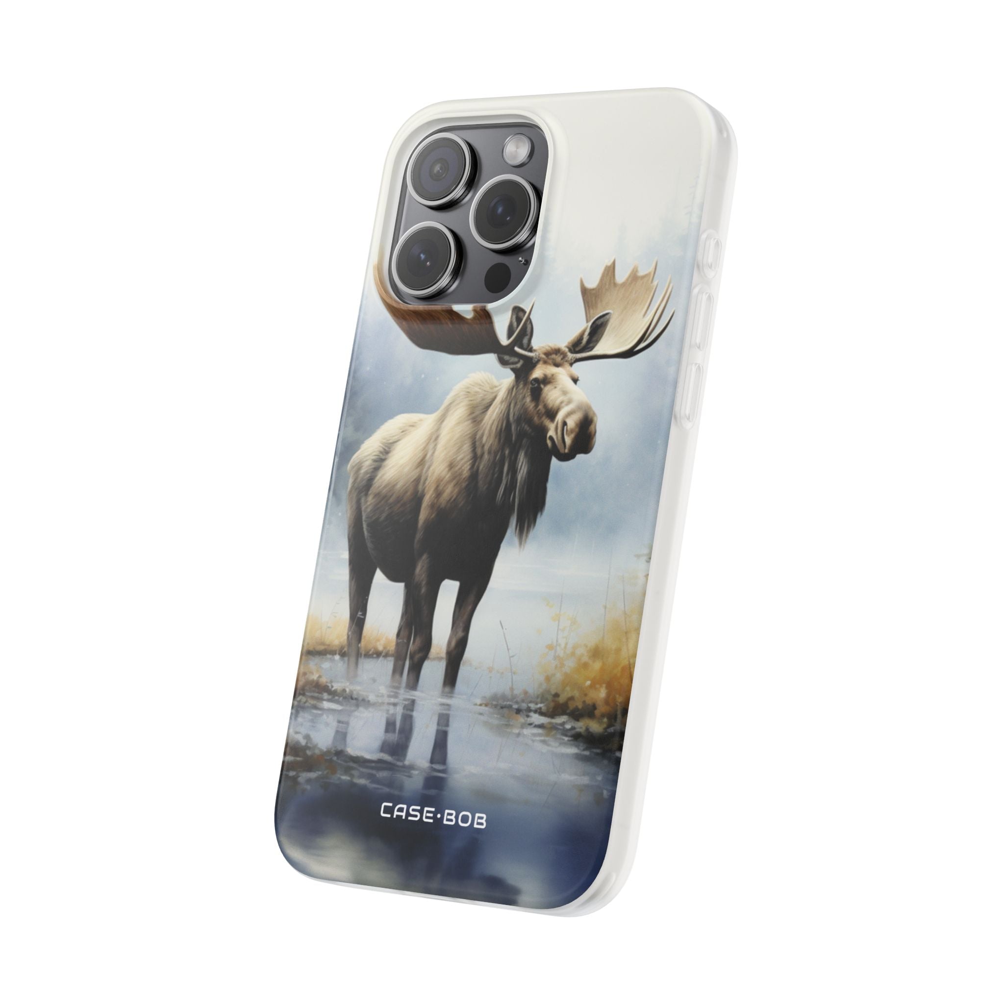 Moose Reflection iPhone 15 Pro Max Case - Soft