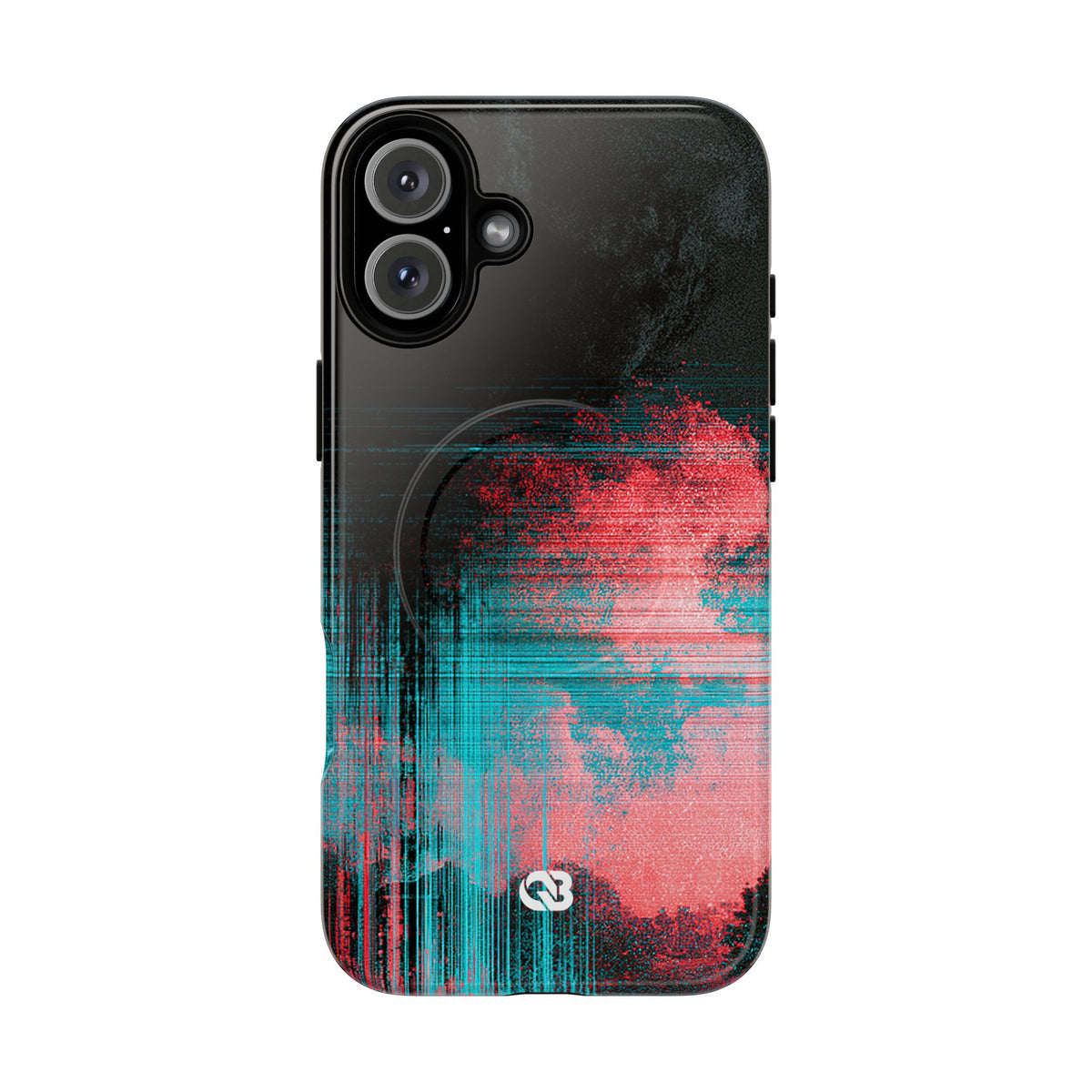 Digital Signal Drift · Tough 2.0 Magnetic Phone Case for iPhone · Black