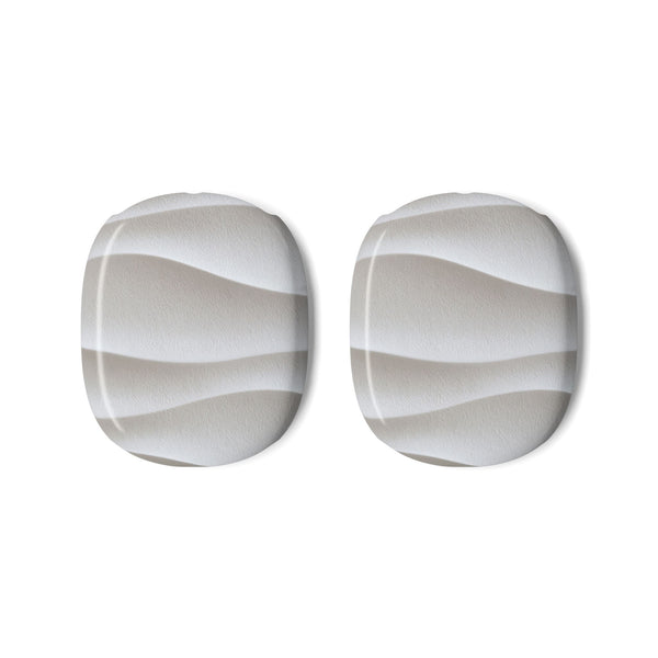 Sculpted Dune Relief · Hard Case for AirPods Max · White