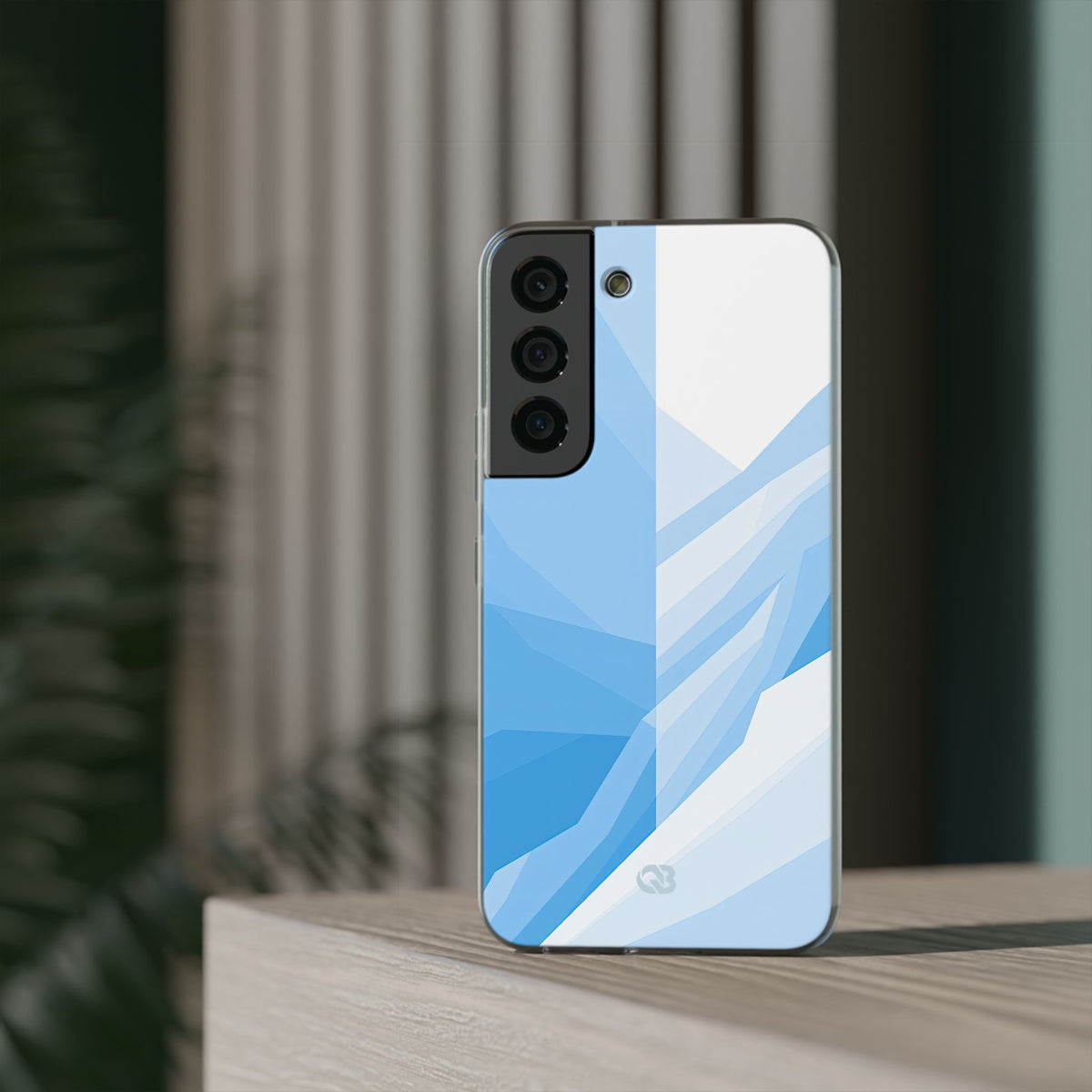Blue Lite Phone Case for Samsung - Arctic Glacial Ridge