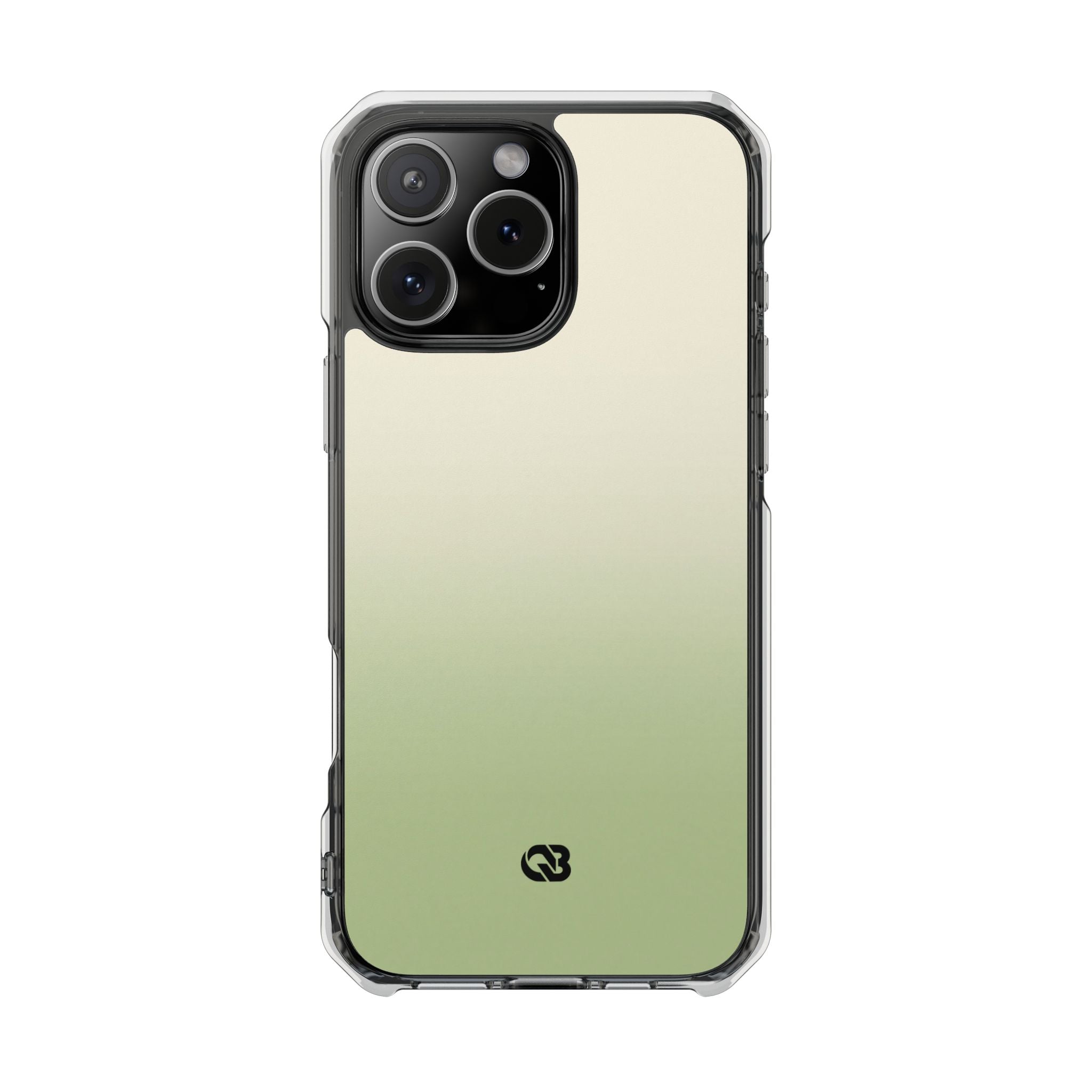 Green Impact MagSafe Phone Case for iPhone - Bone Sage Fade