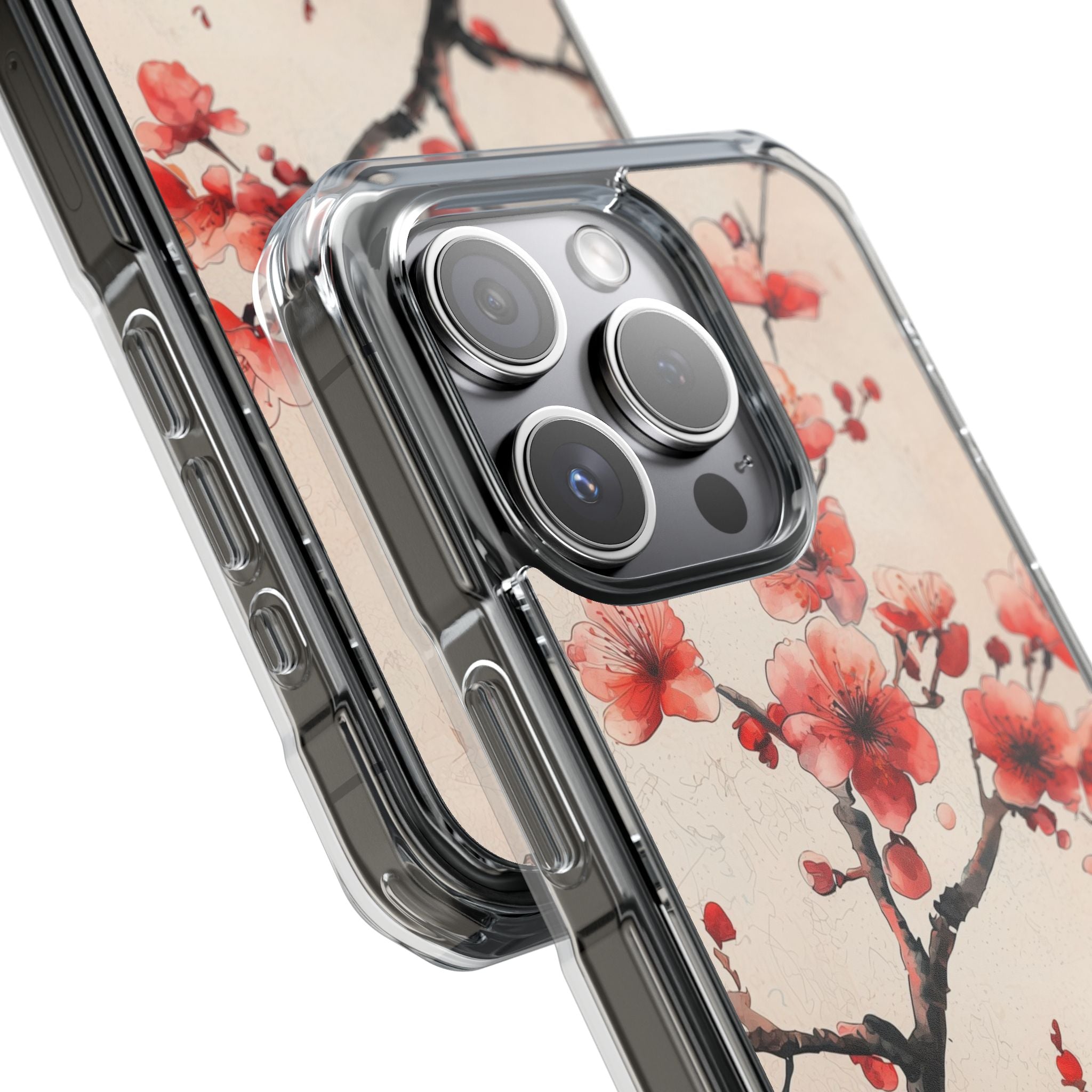Blossom Shadow iPhone 15 Pro Case - Impact