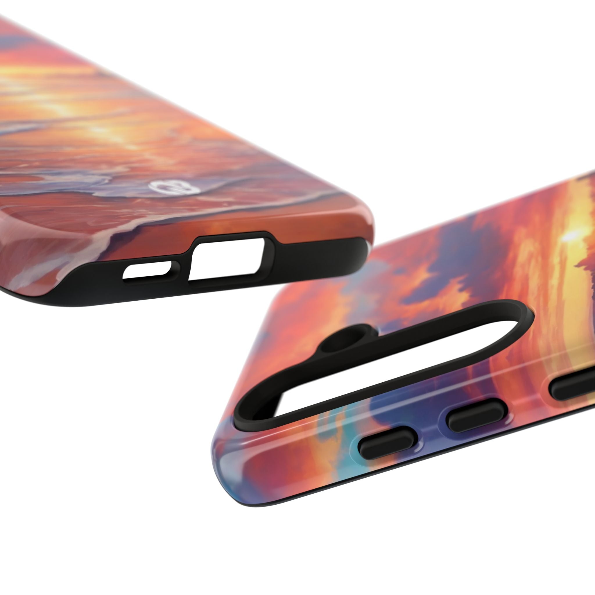 Crimson Shore Horizon · Tough Phone Case for Samsung