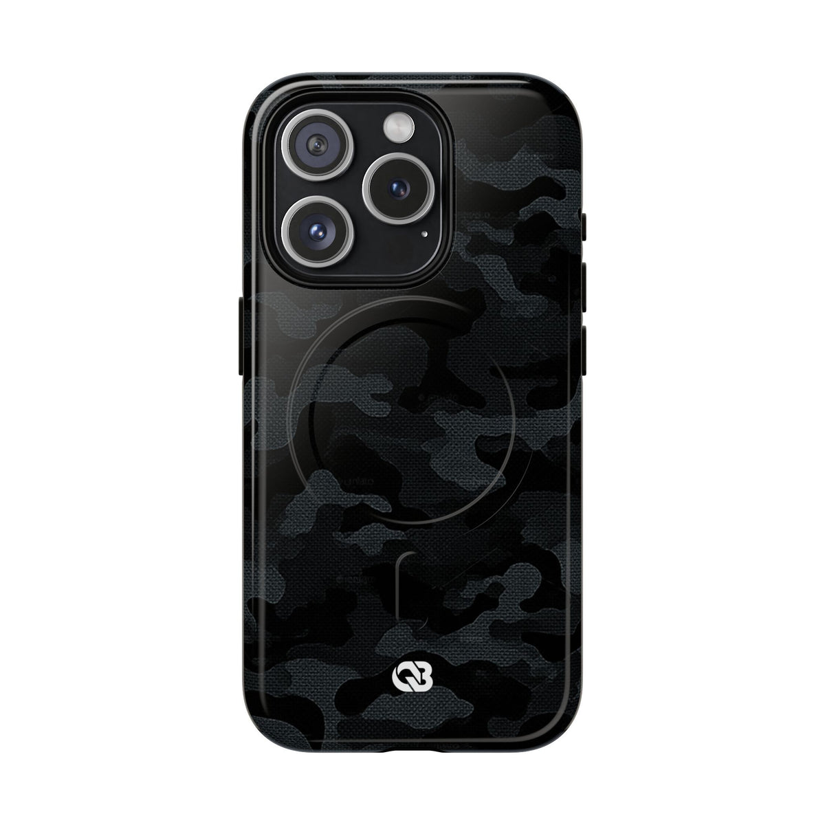 Blackout Urban Camo · Tough 2.0 Magnetic Phone Case for iPhone · Black